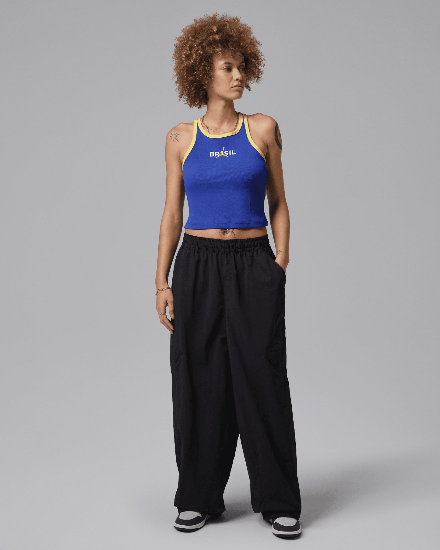 Tank Top con logo Slim Jordan Brasil para mujer