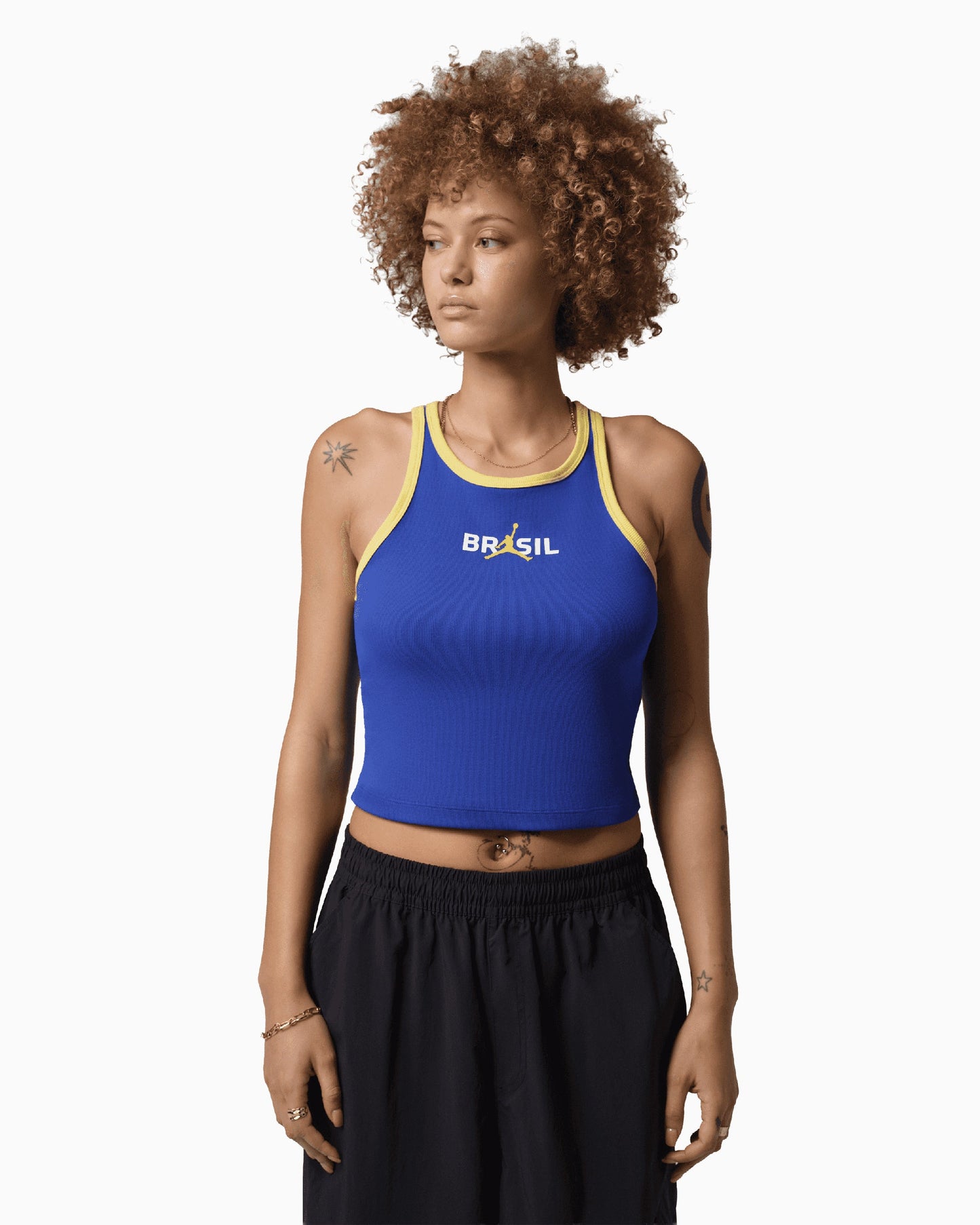 Tank Top con logo Slim Jordan Brasil para mujer
