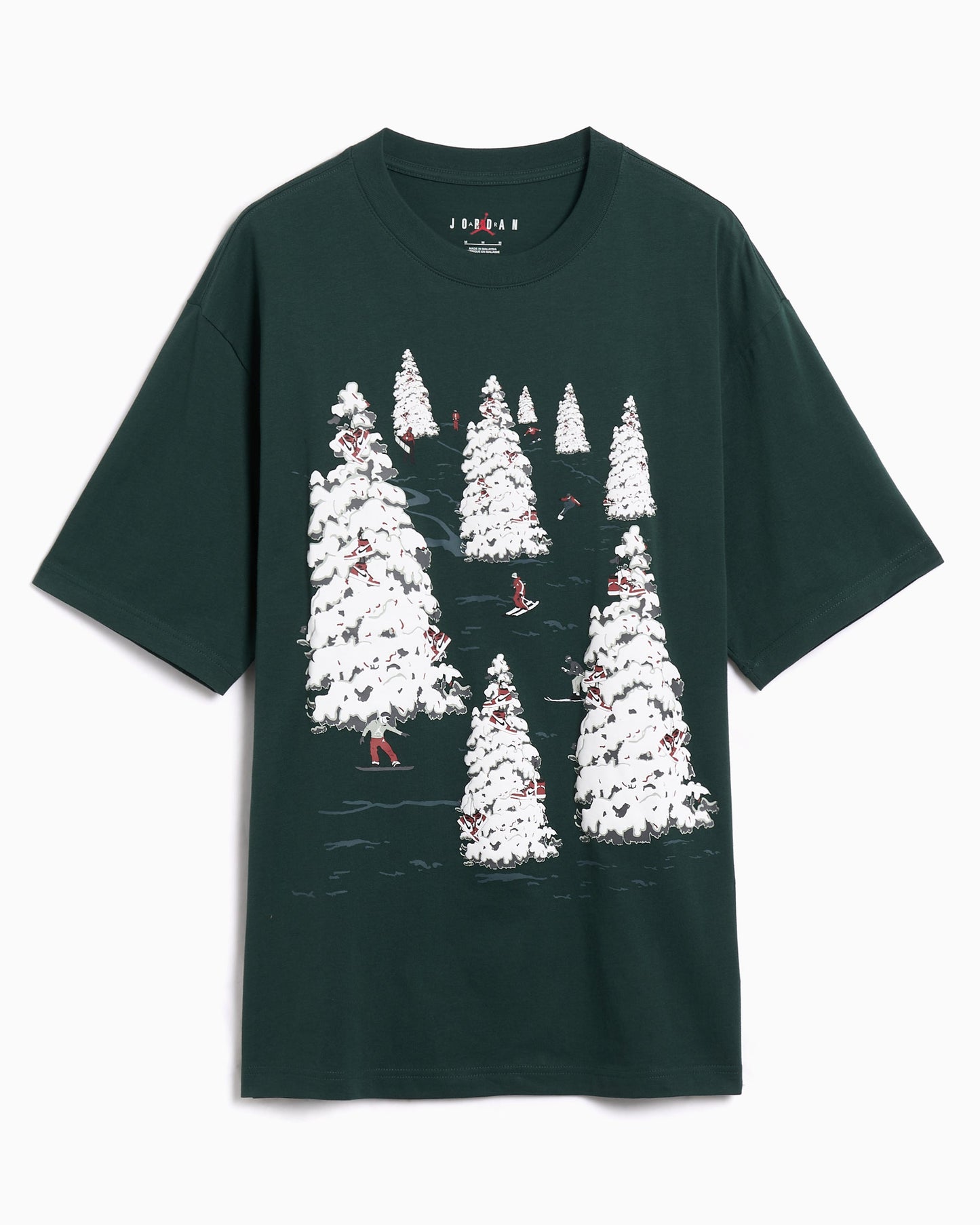Camiseta con gráfico Relaxed Jordan Brooklyn Holiday para hombre