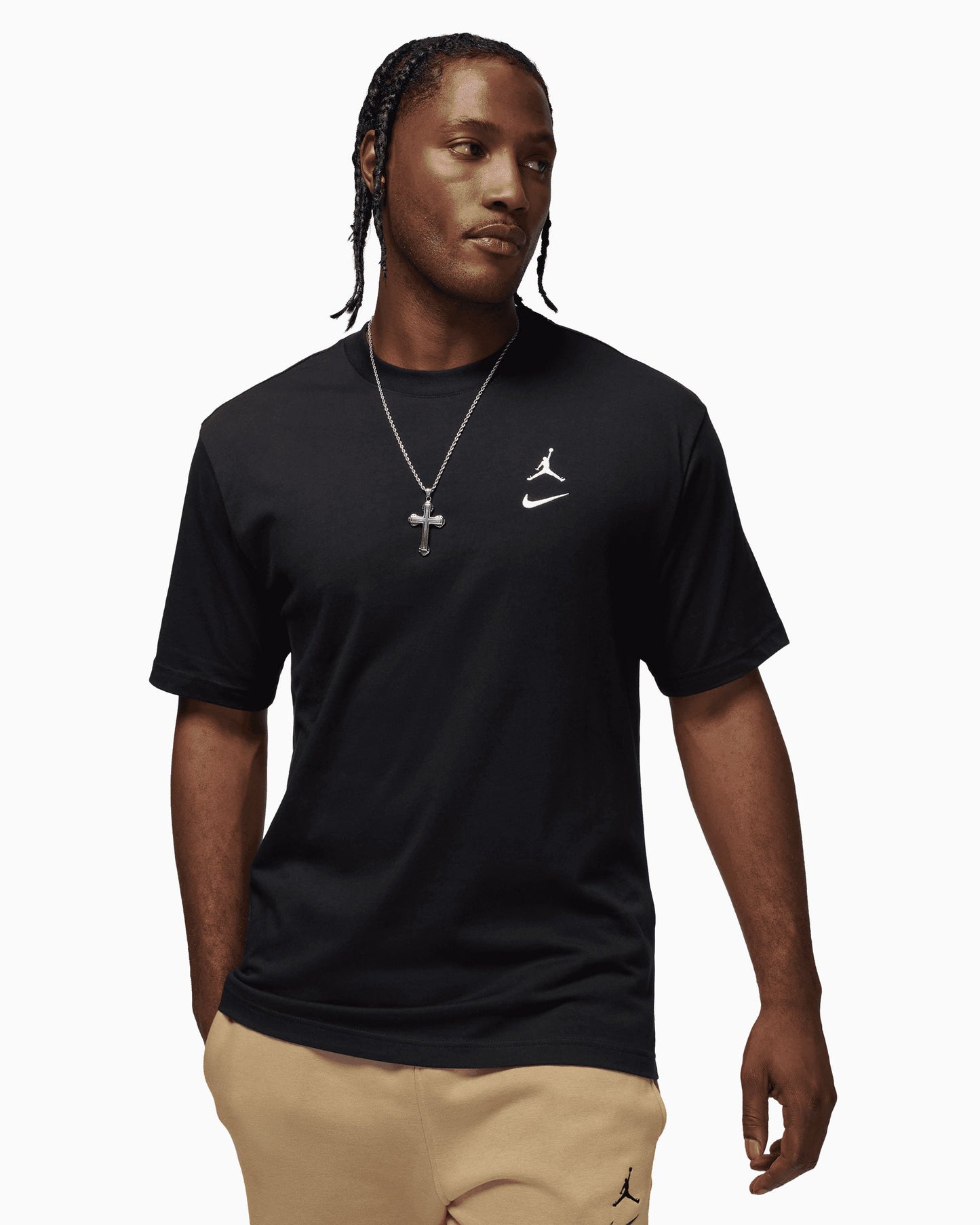 Camiseta con logo Relaxed Jordan Brooklyn para hombre