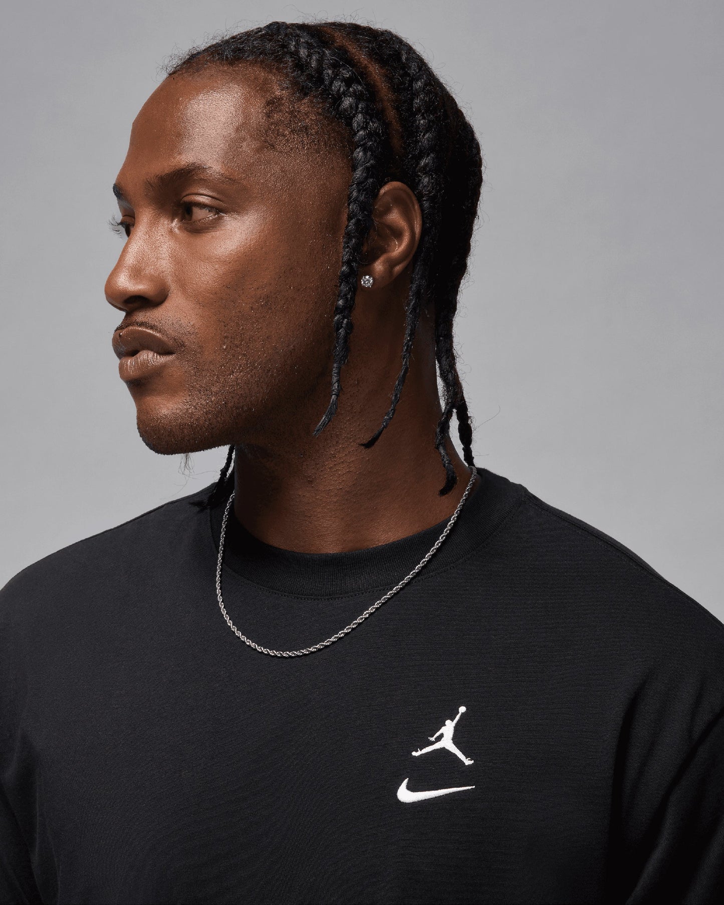 Camiseta con logo Relaxed Jordan Brooklyn para hombre