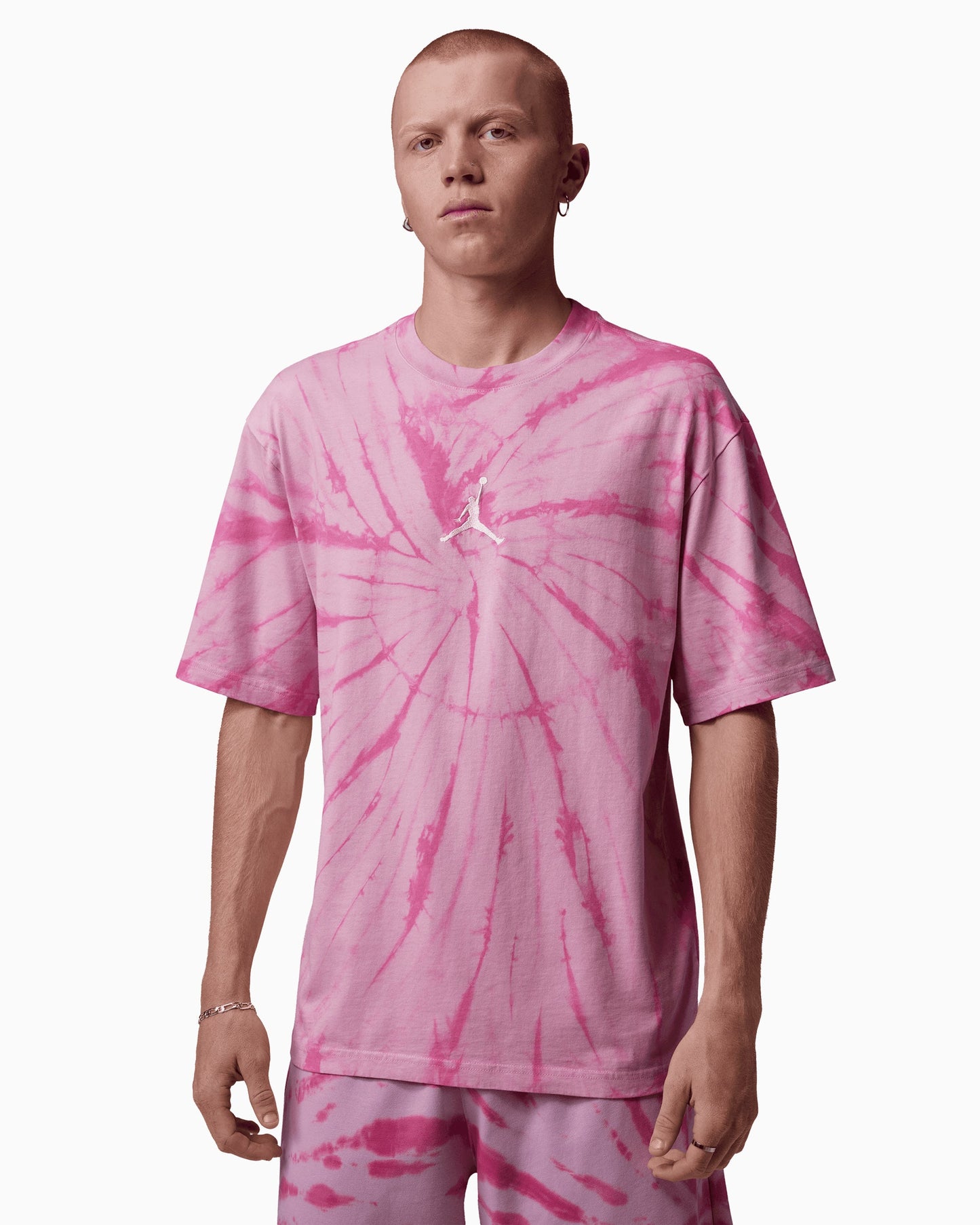 Camiseta Tie-Dye Relaxed Jordan Brooklyn Tie-Dye Festival para hombre