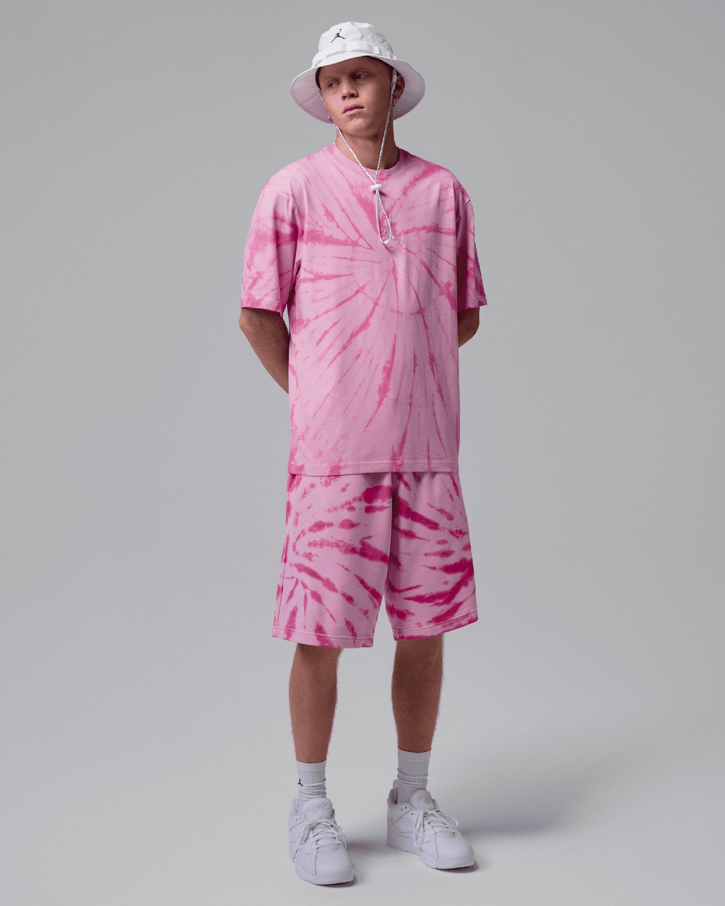 Camiseta Tie-Dye Relaxed Jordan Brooklyn Tie-Dye Festival para hombre