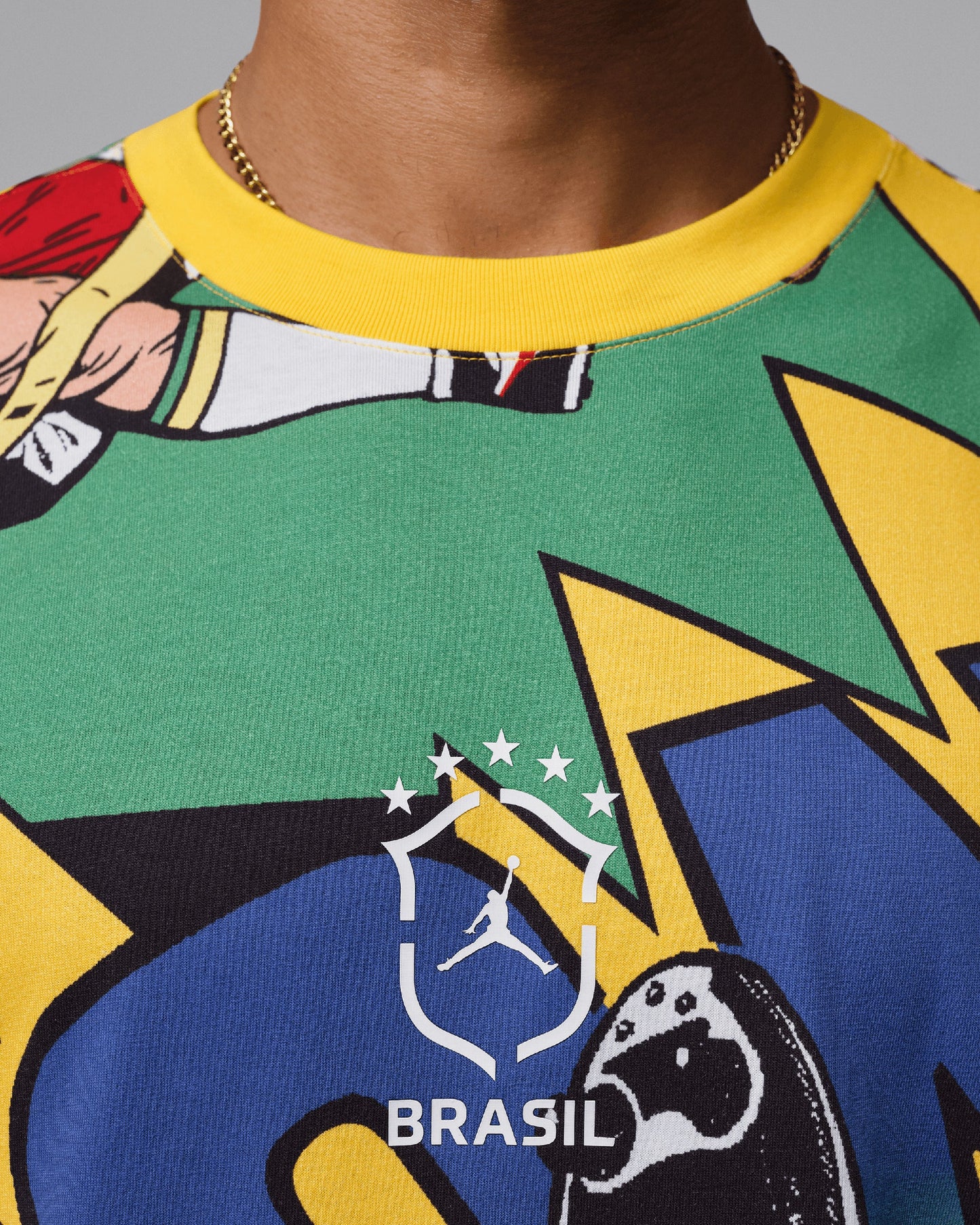 Camiseta con gráfico Boxy Jordan Essentials Brasil para hombre