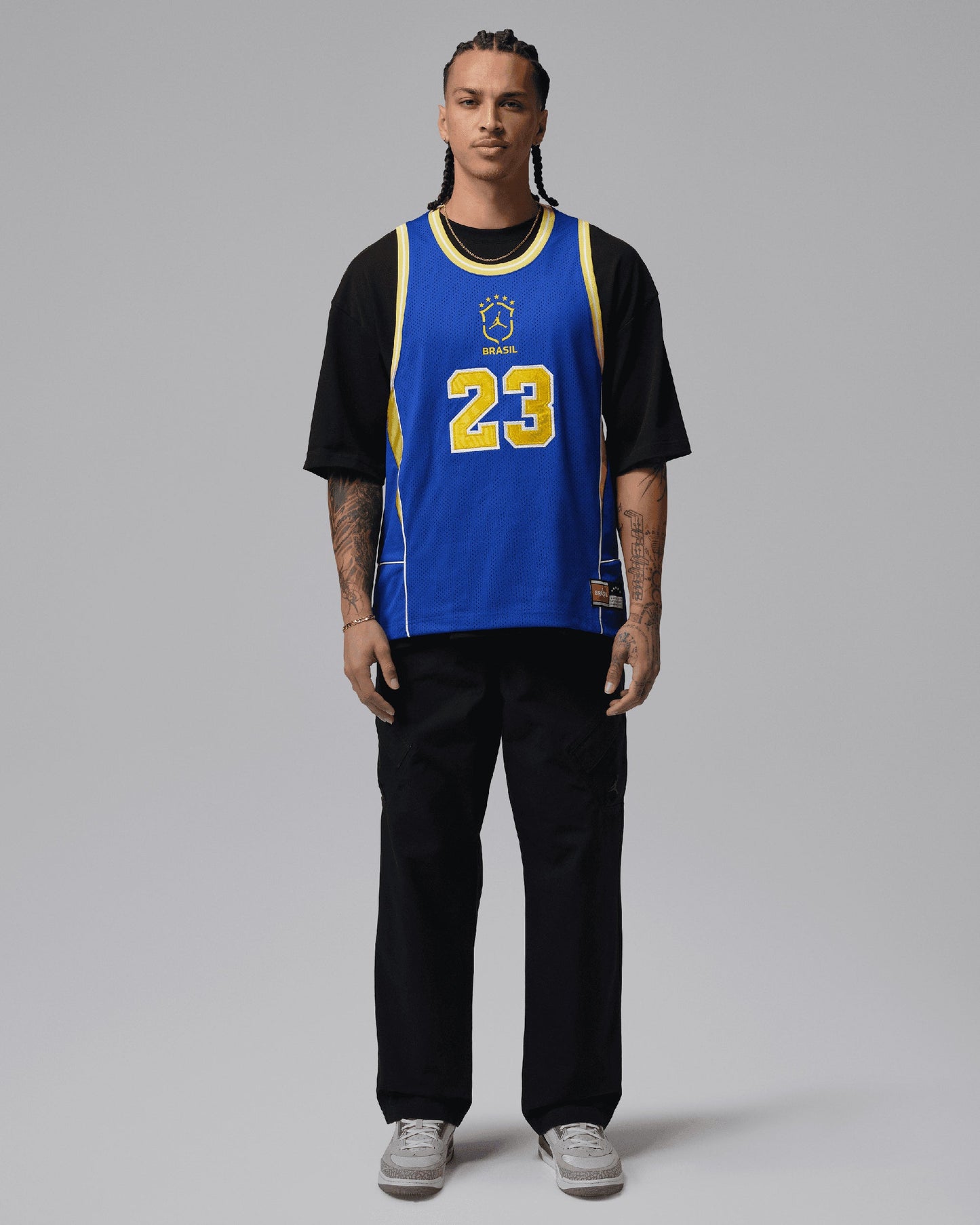 Tank Top con logo Relaxed Jordan Essentials Brasil para hombre