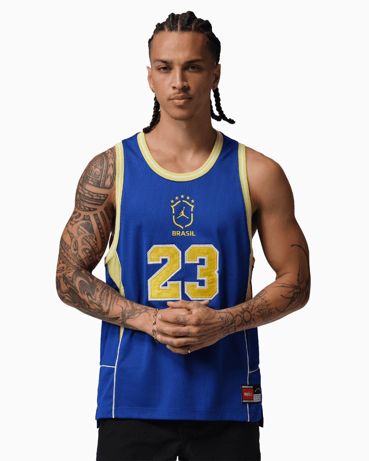 Tank Top con logo Relaxed Jordan Essentials Brasil para hombre