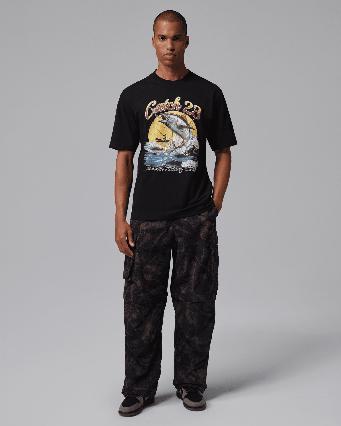 Camiseta con gráfico Nike Fishing Club para hombre