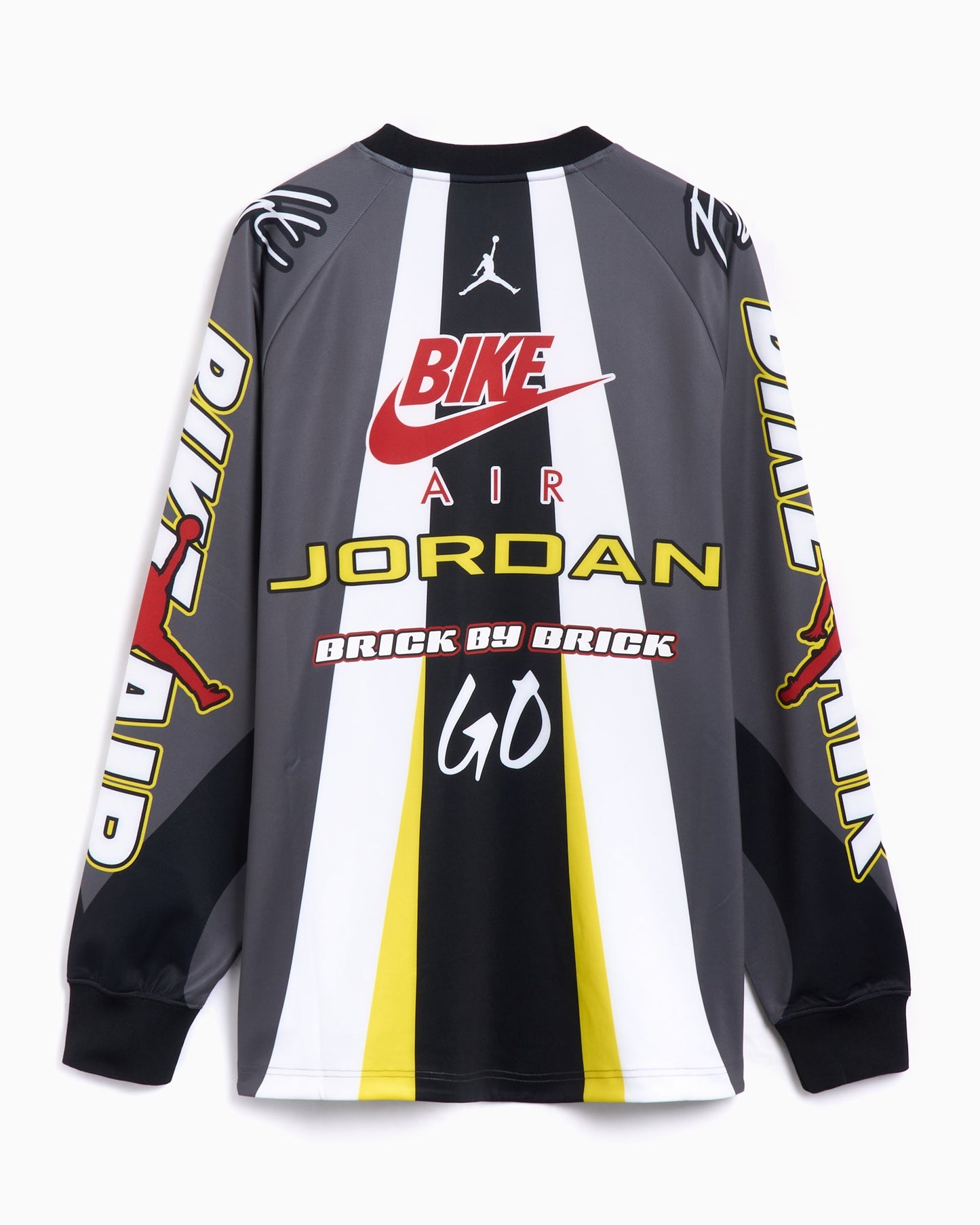 Camiseta Oversize Jordan x Nigel Sylvester Bike Men's Long Sleeve T-Shirt para hombre