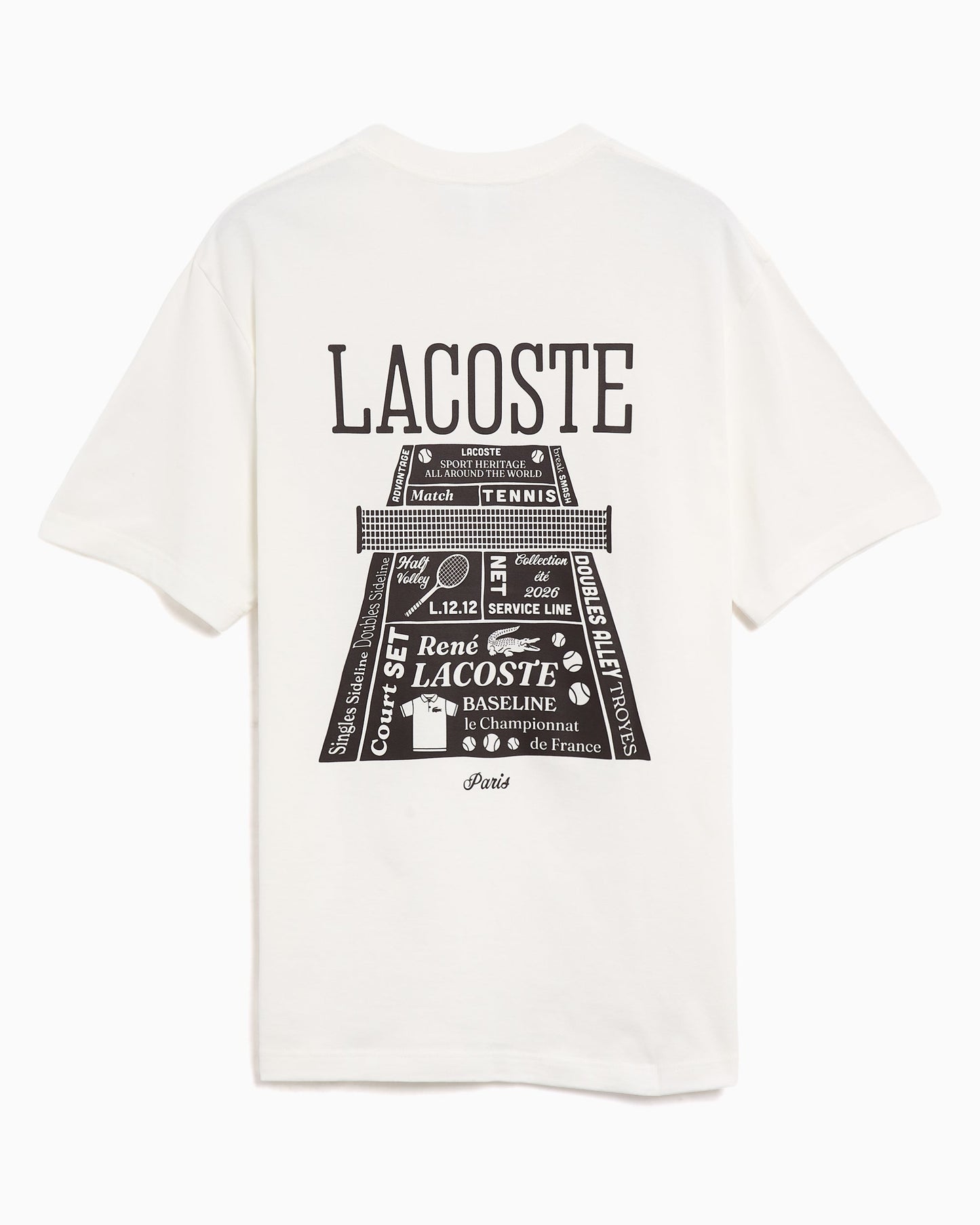 Camiseta con gráfico Relaxed Lacoste para hombre