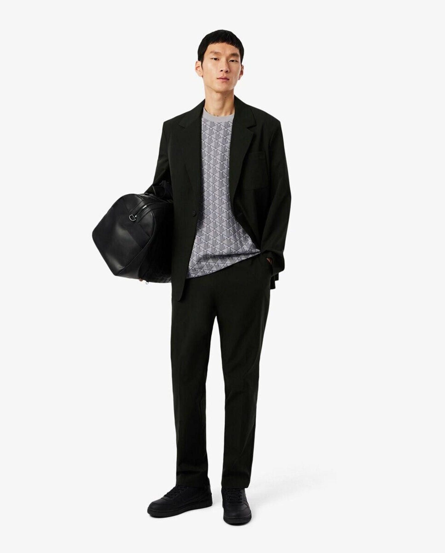 Camiseta con gráfico Lacoste Jacquard para hombre