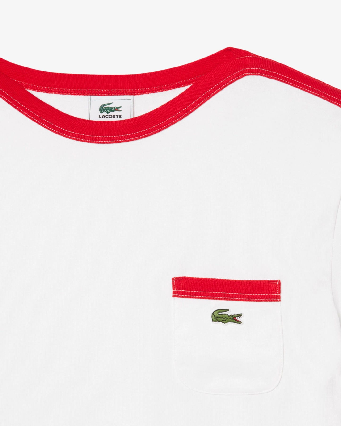 Camiseta con logo Lacoste Re-edition para hombre