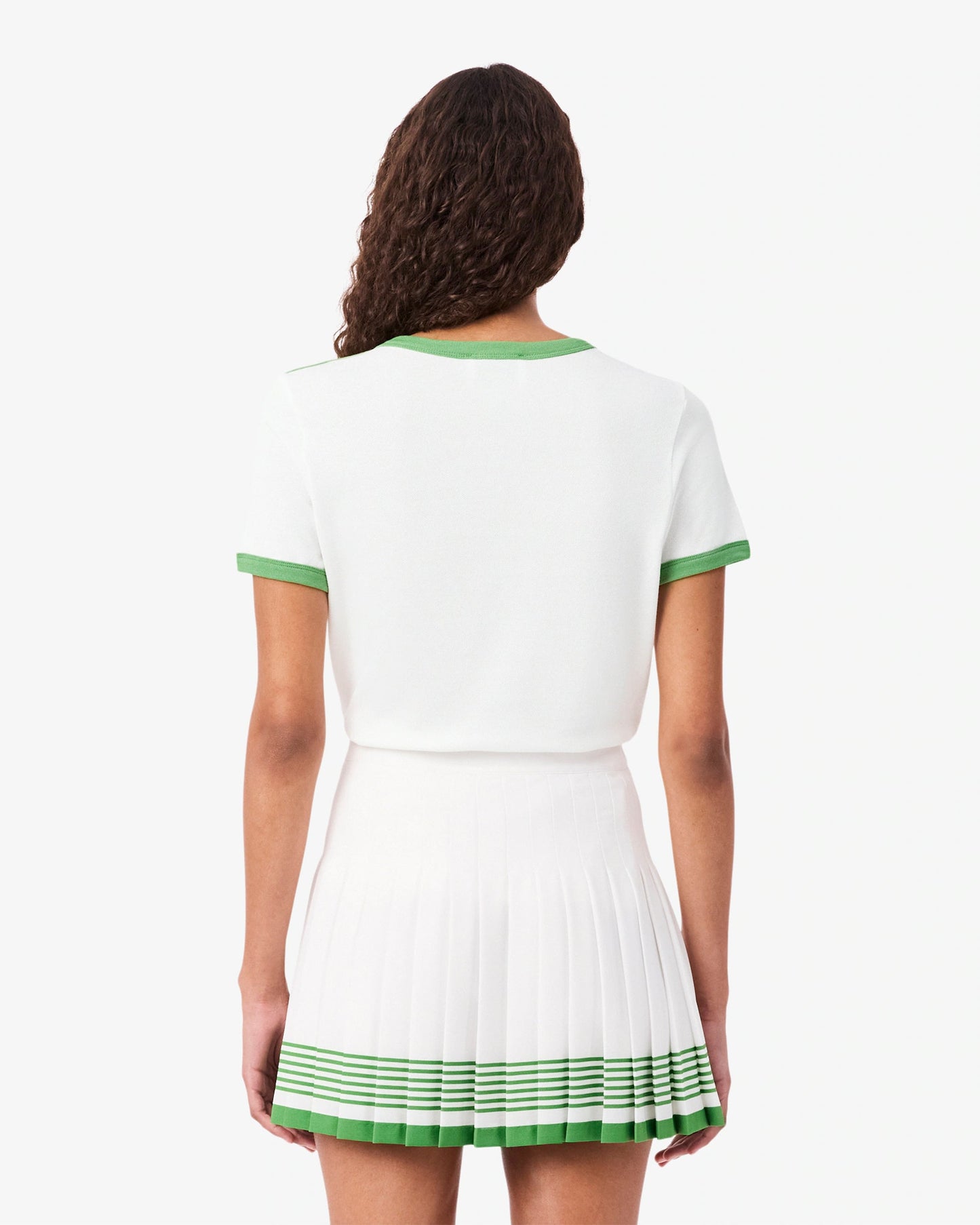 Camiseta con logo Lacoste Re-edition para mujer
