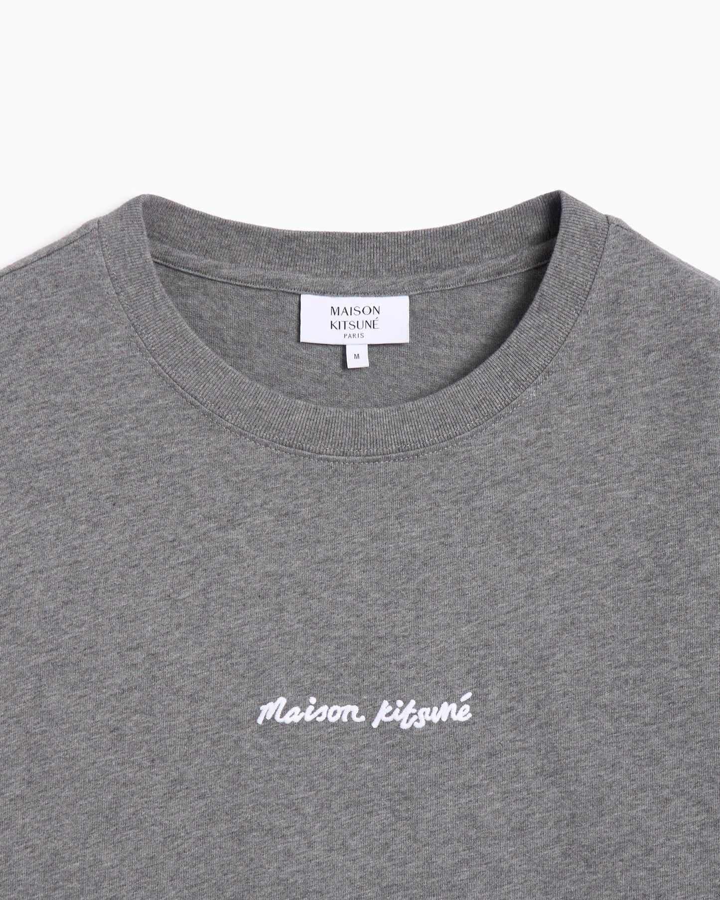 Camiseta Maison Kitsuné Maison Kitsuné Embroidery Men's Oversize T-Shirt para hombre