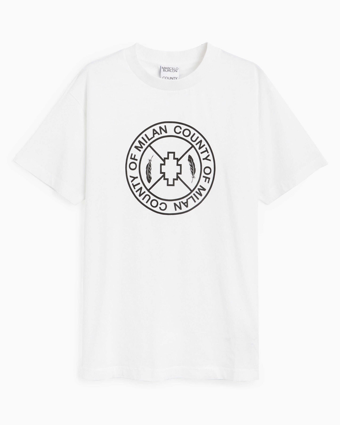 Camiseta Marcelo Burlon County Of Milan Skate Cross Men's Regular T-Shirt para hombre