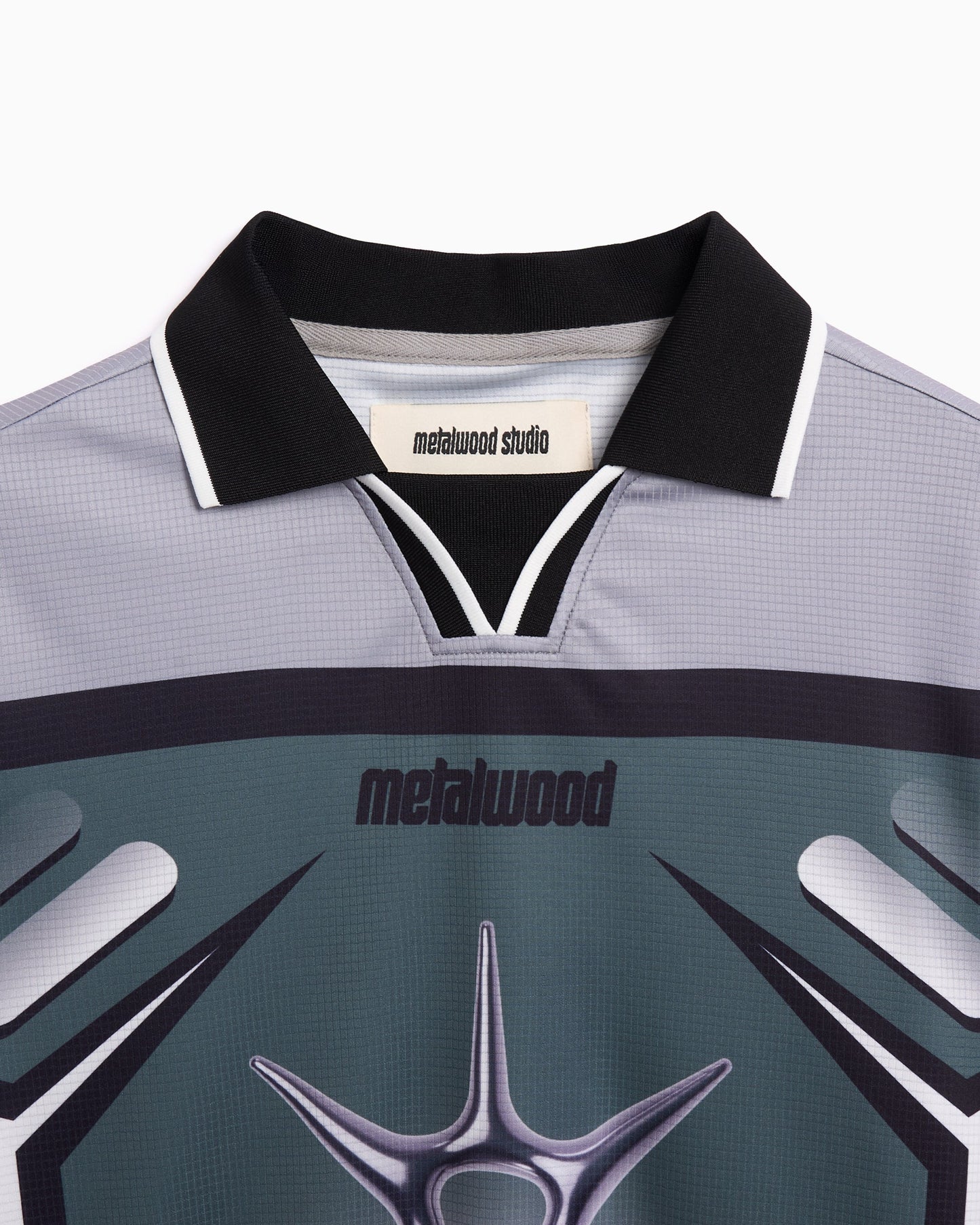 Jersey T-Shirt con gráfico de manga larga Metalwood Mox-Games para hombre