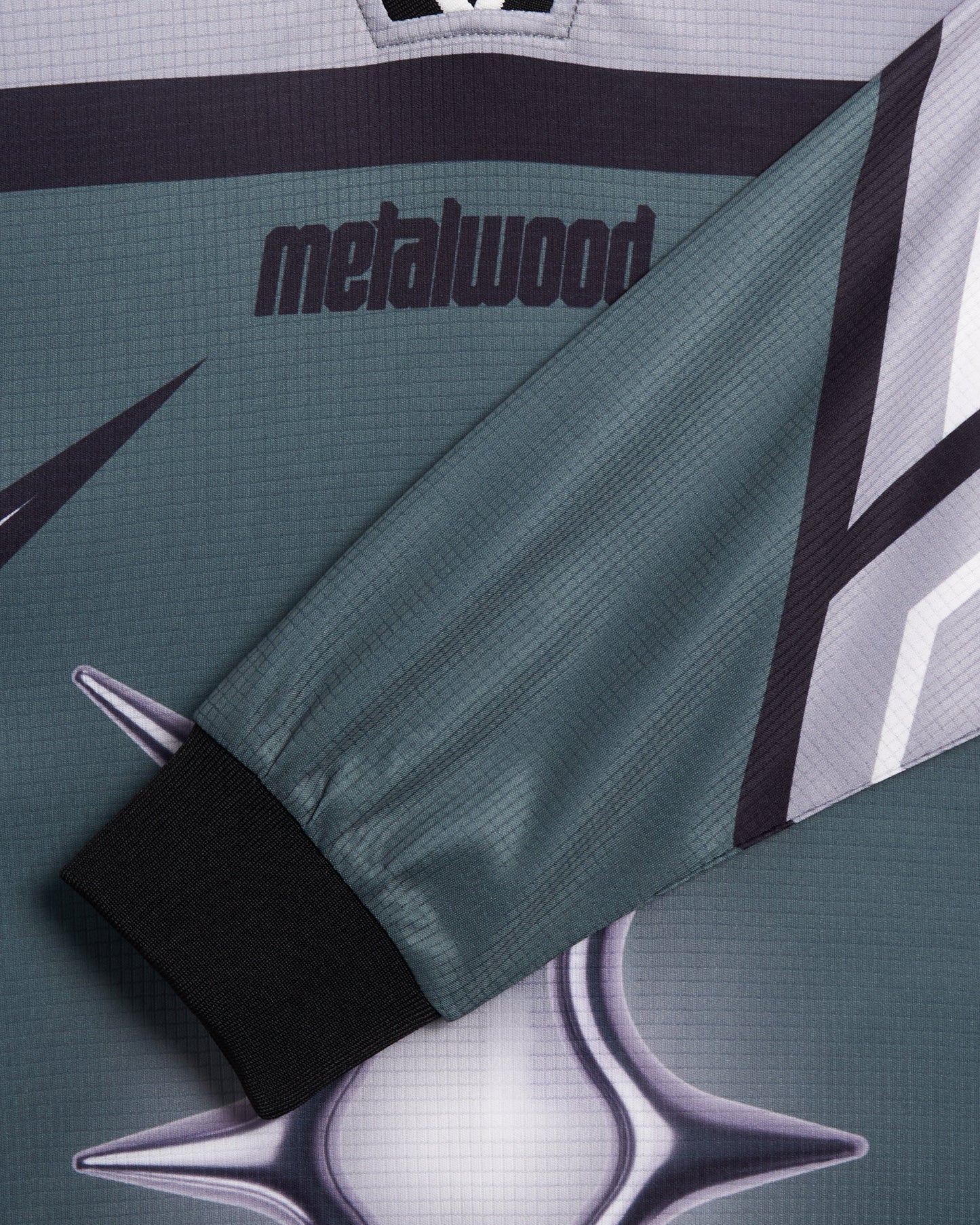 Jersey T-Shirt con gráfico de manga larga Metalwood Mox-Games para hombre