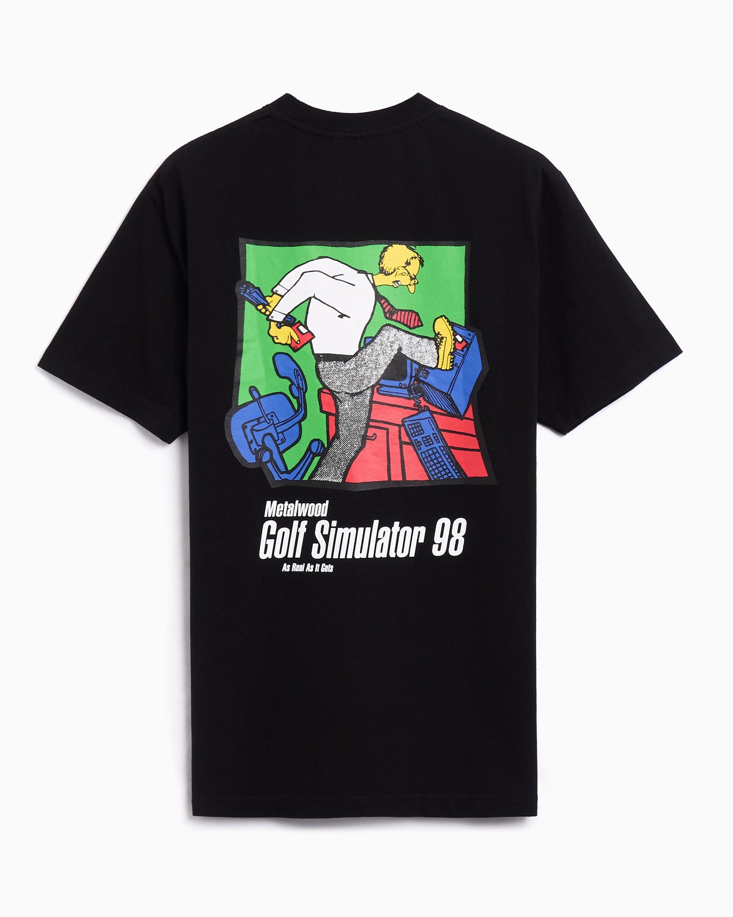 Camiseta con gráfico Metalwood Simulator 98 para hombre