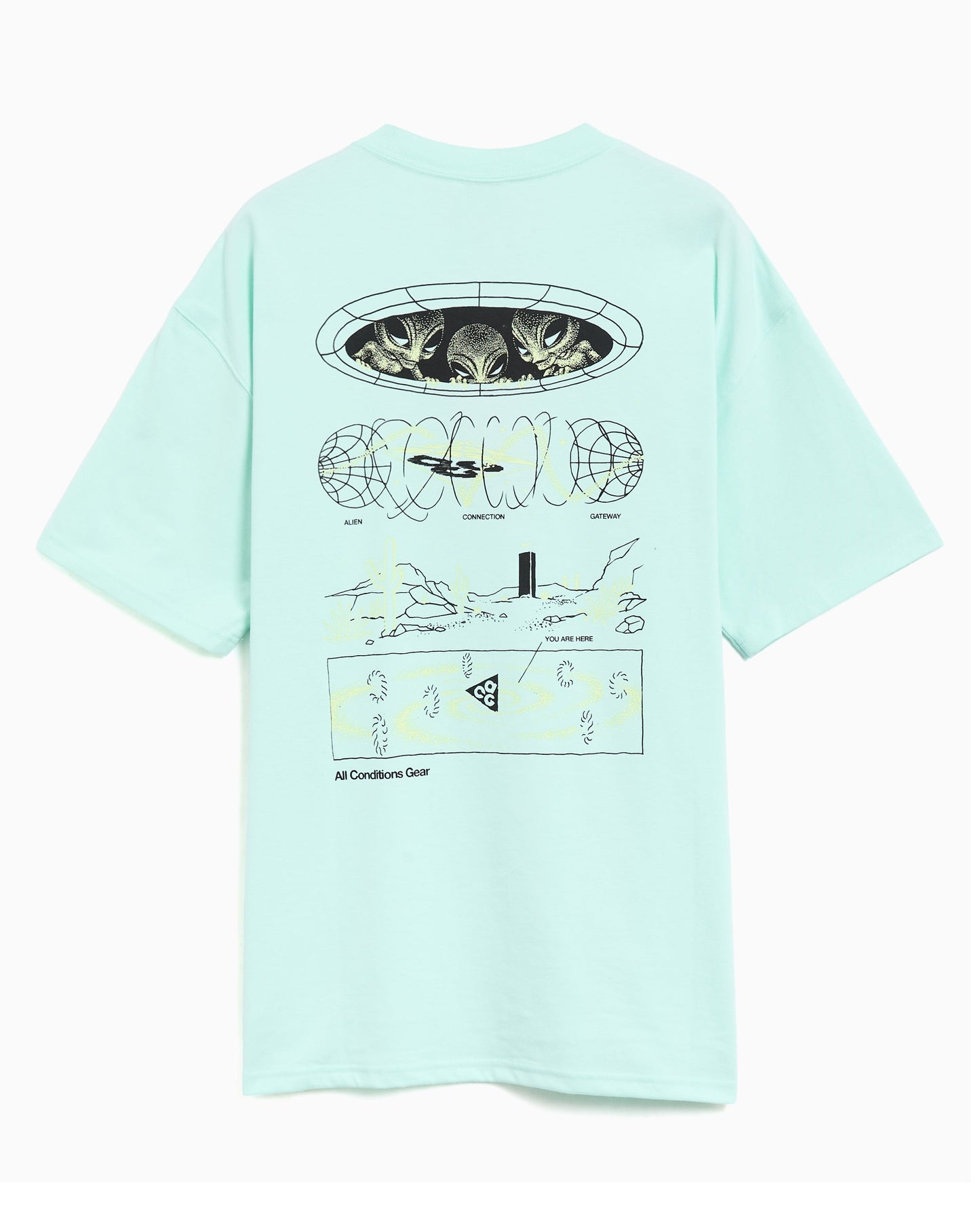 Camiseta Relaxed Nike ACG Mystery Lights para hombre