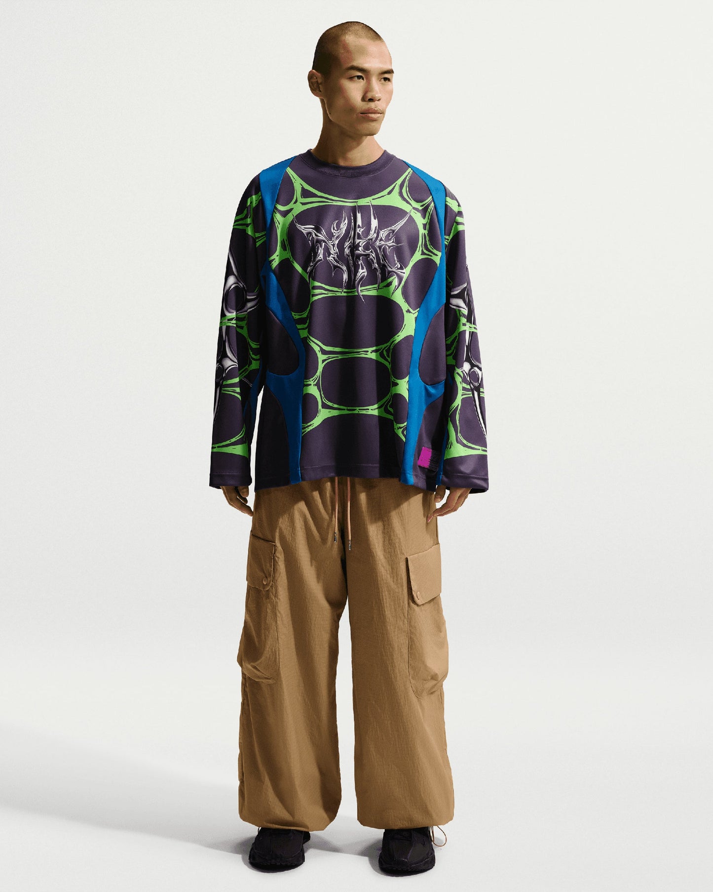 Jersey T-Shirt con gráfico Oversize de manga larga Nike Project F.R.O.G. Jelly Cage para hombre