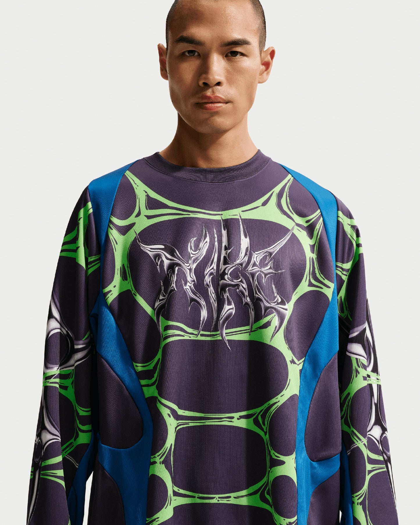 Jersey T-Shirt con gráfico Oversize de manga larga Nike Project F.R.O.G. Jelly Cage para hombre