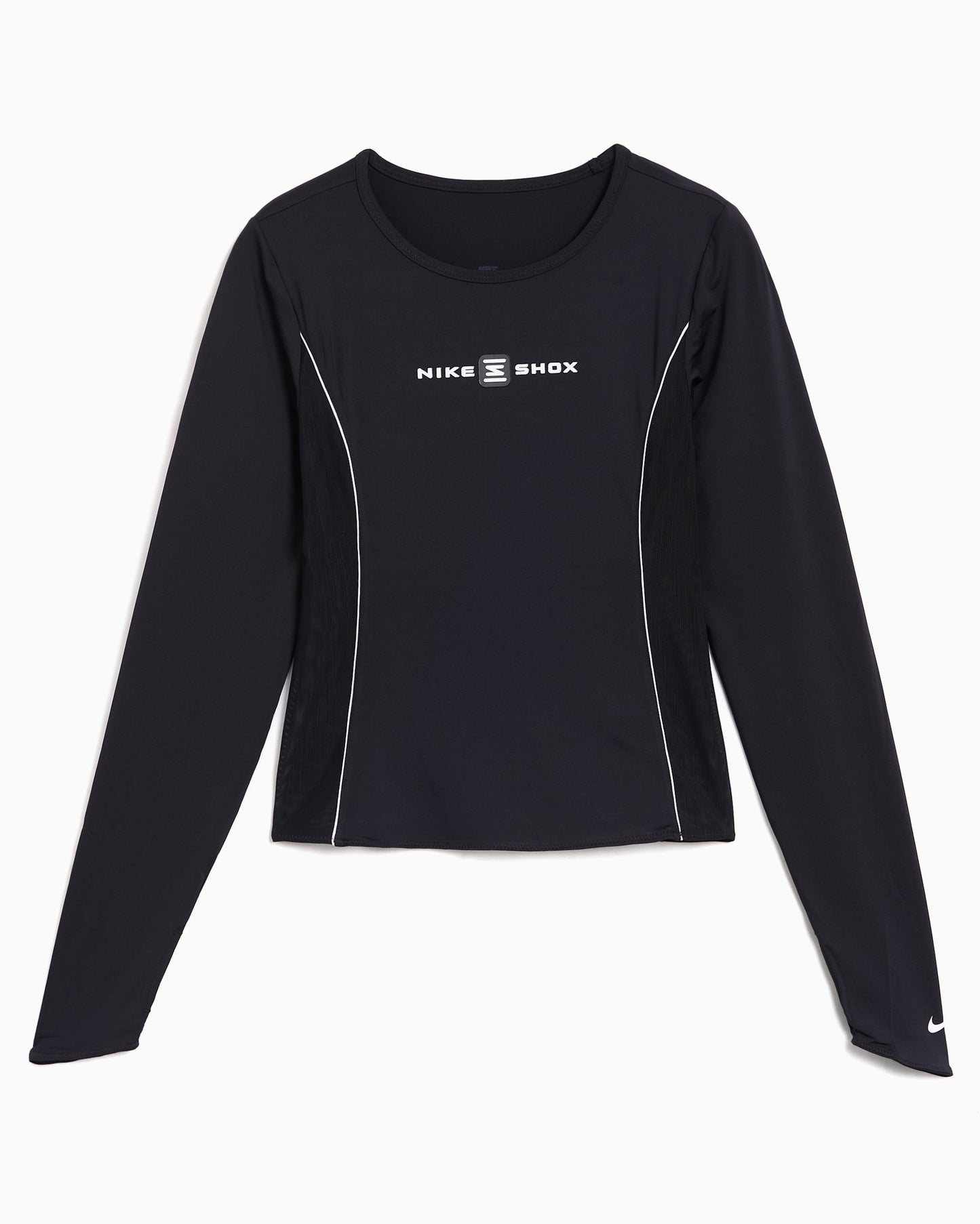 Camiseta Slim de manga larga Nike Sportswear Shox para mujer