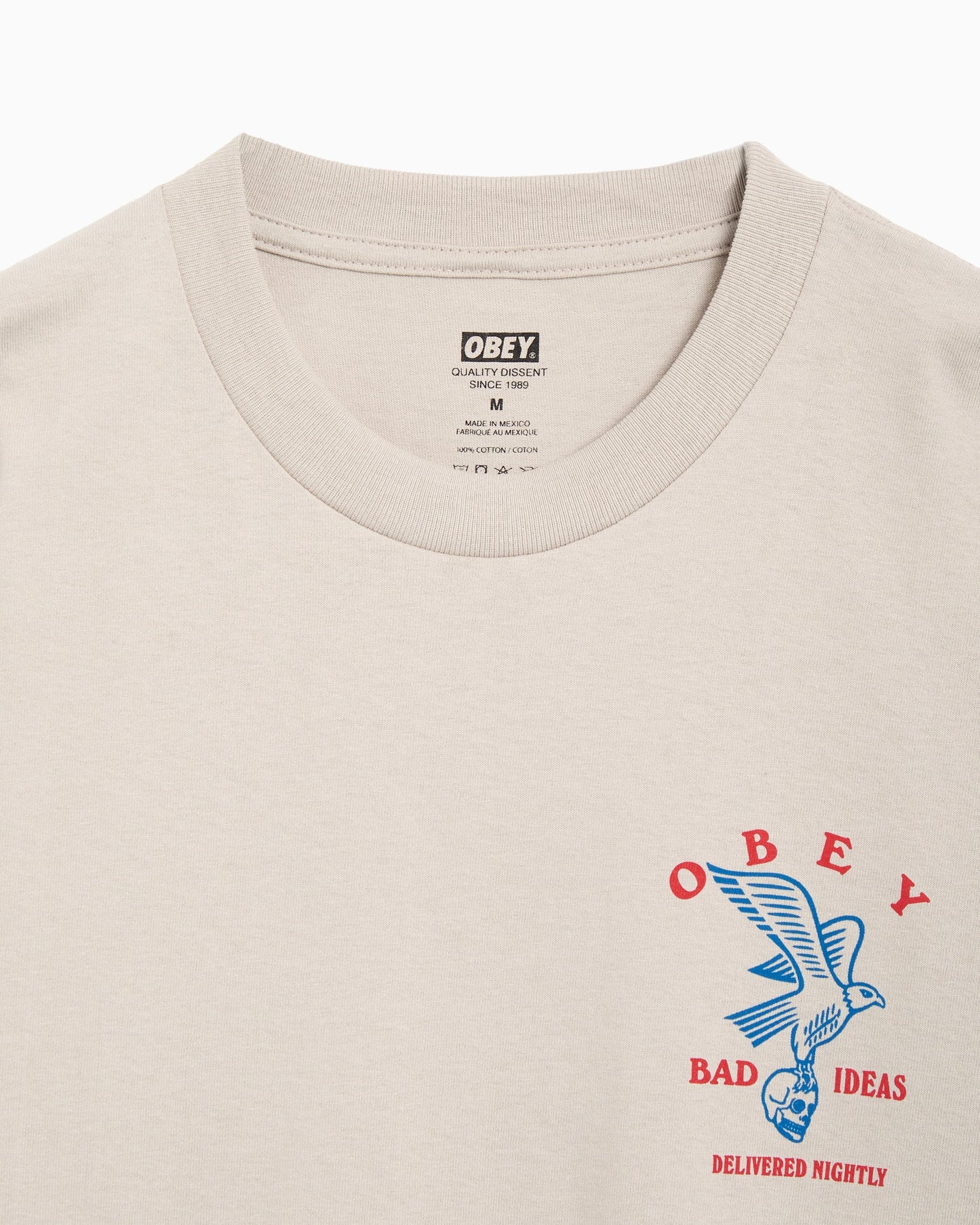 Camiseta con gráfico OBEY Clothing Bad Ideas Eagle para hombre