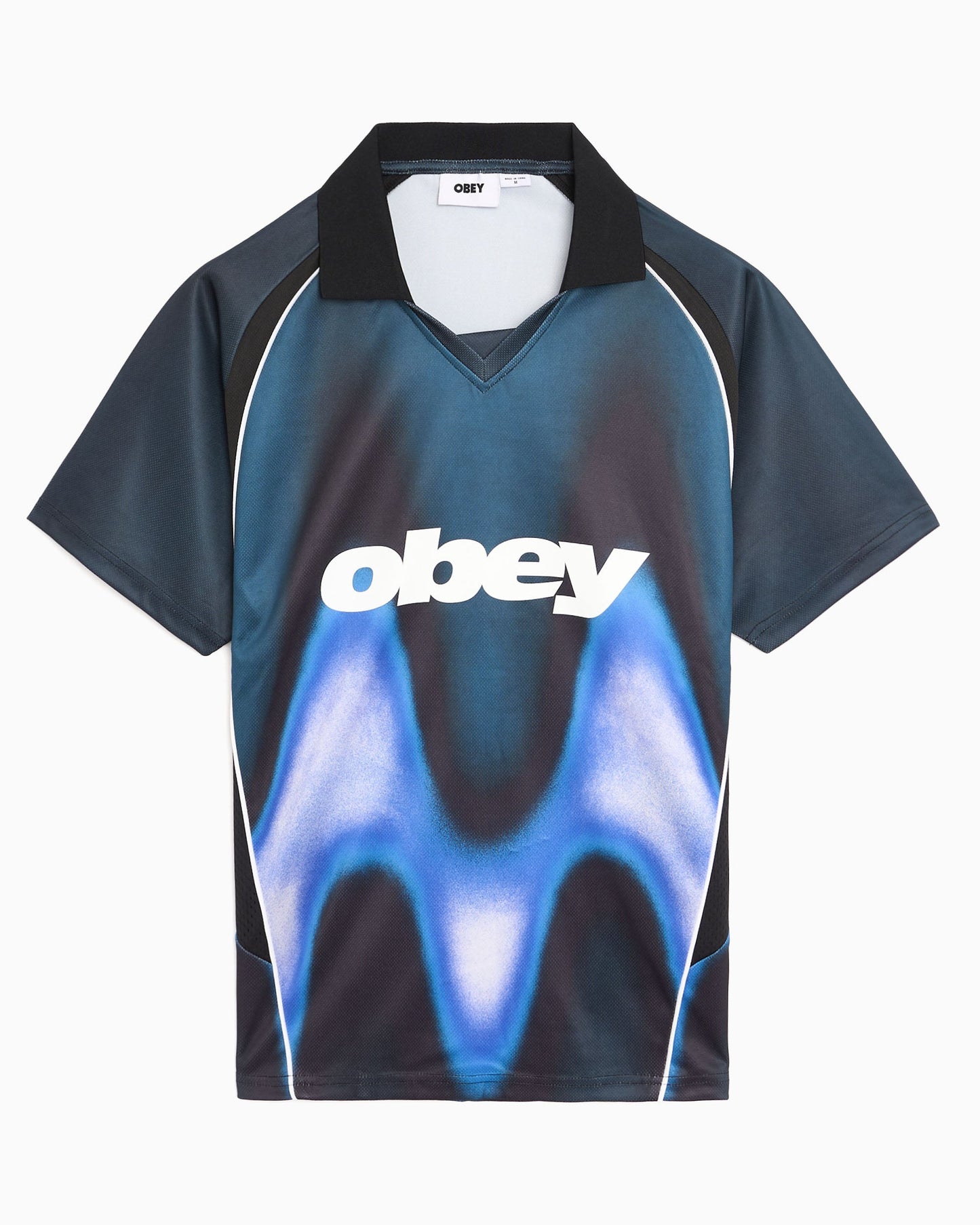 Jersey T-Shirt con gráfico Relaxed OBEY Clothing Blurred para hombre