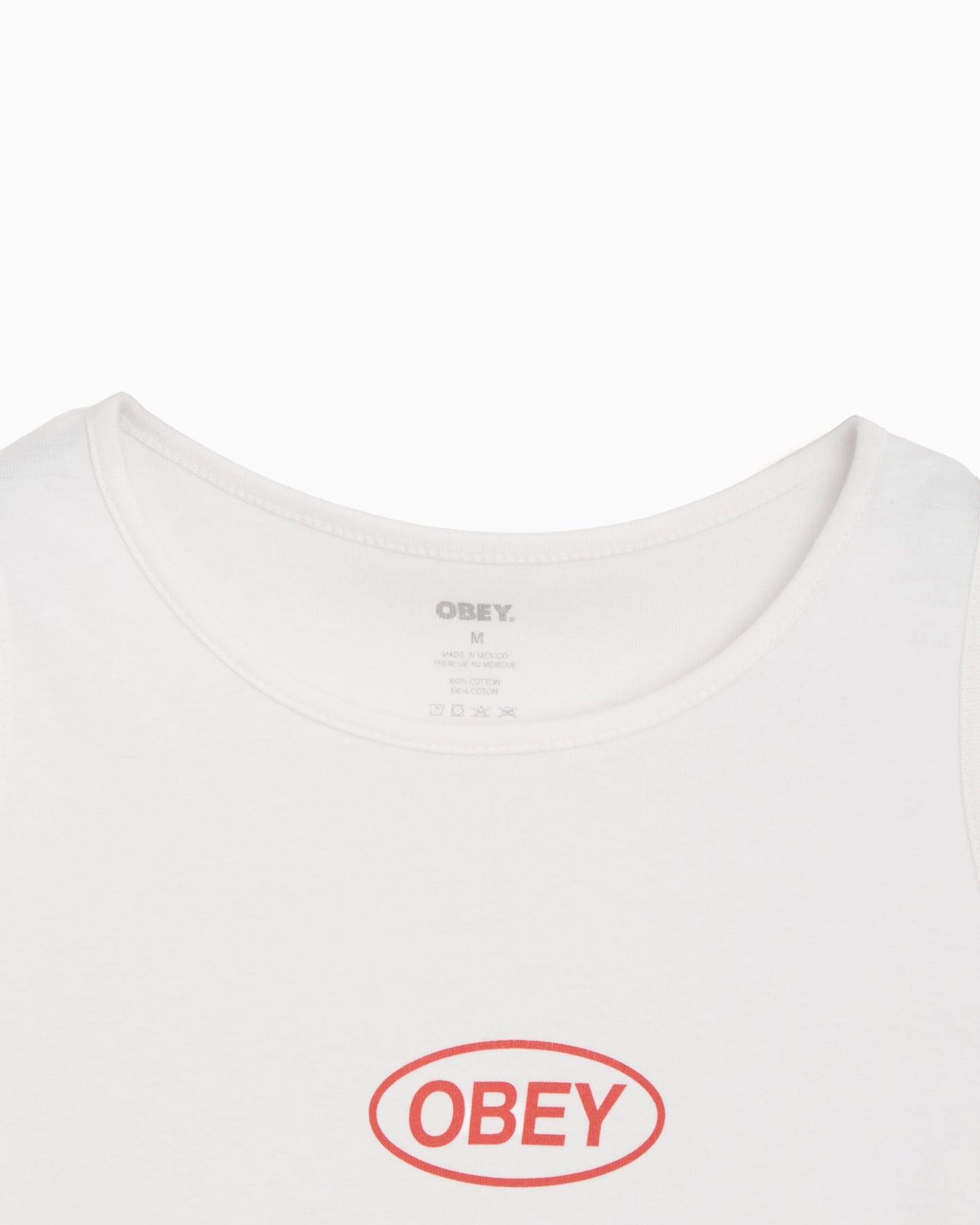Tank Top con logo Slim OBEY Clothing Bold Oval para mujer