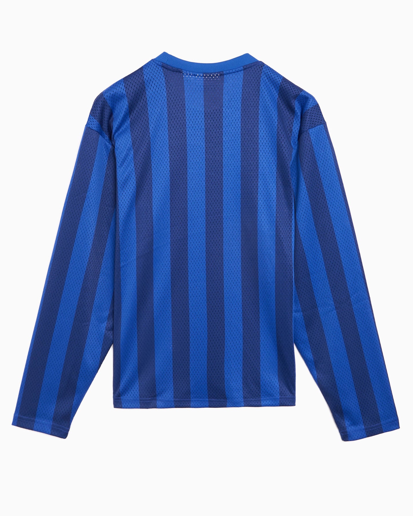 Camiseta de rayas Relaxed de manga larga OBEY Clothing Bounds Mesh para mujer
