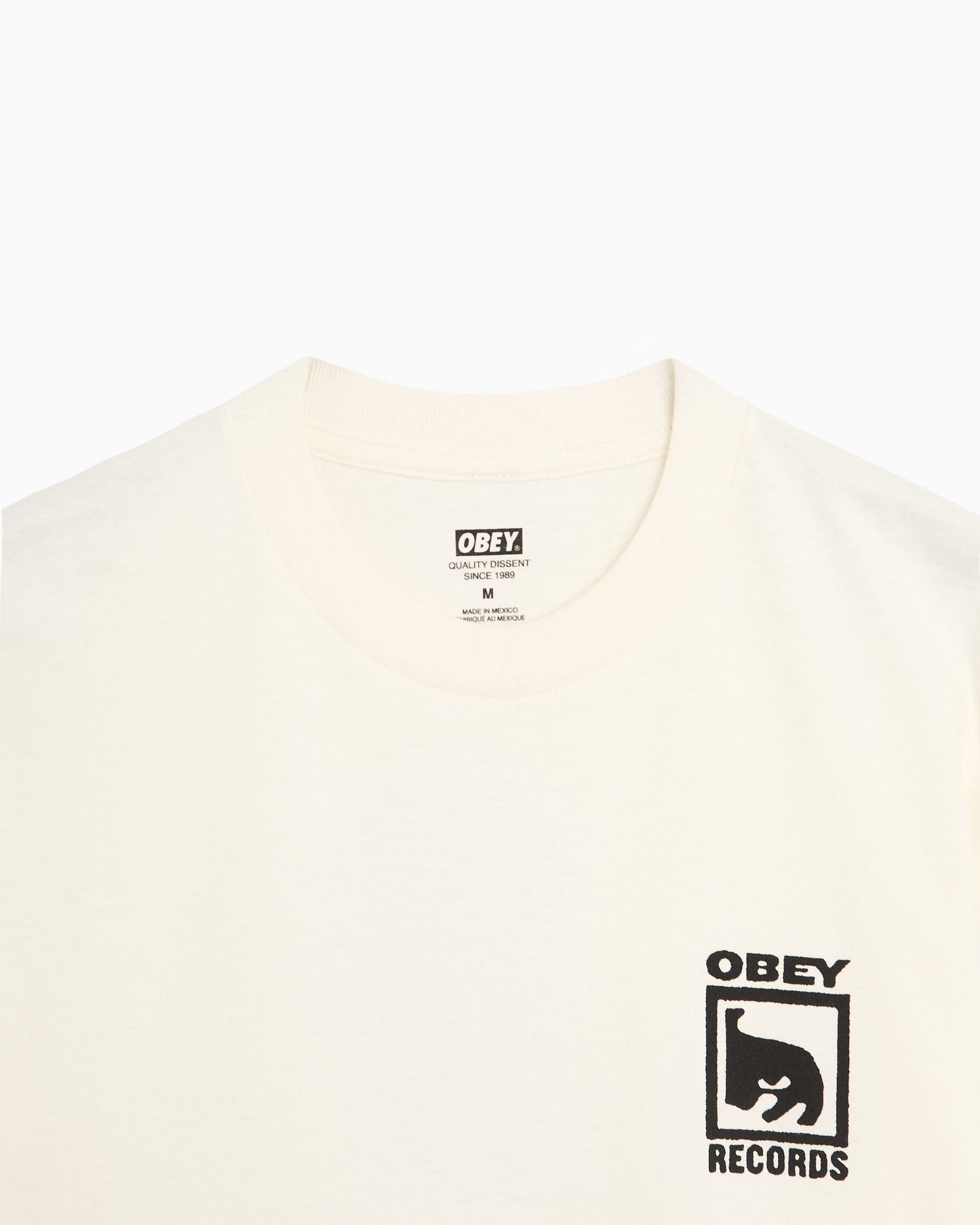 Camiseta con gráfico OBEY Clothing Come Lose Your Hearing para hombre