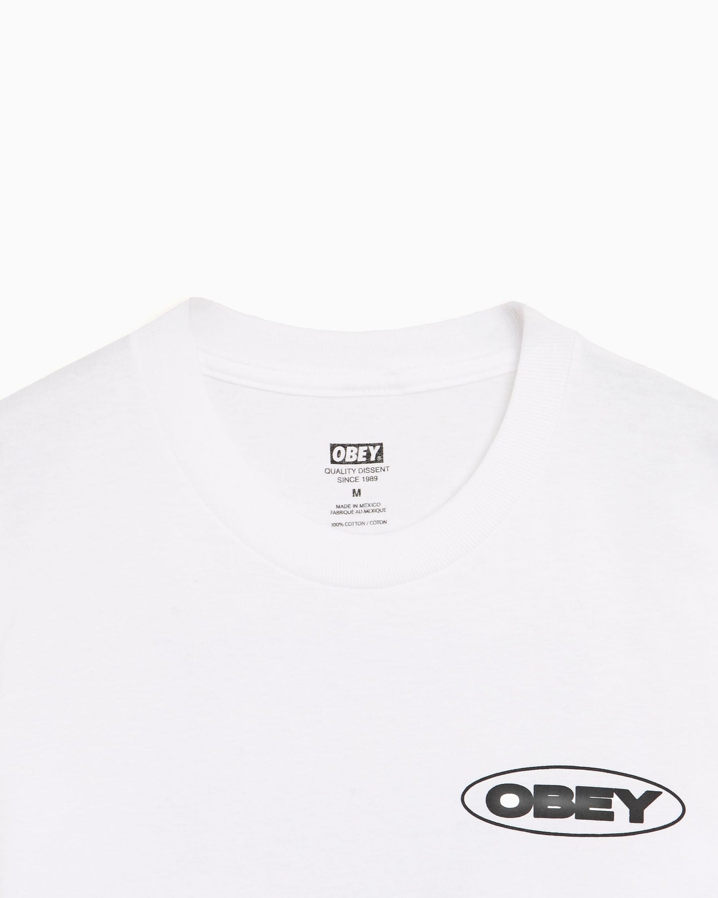Camiseta con gráfico OBEY Clothing Global Impact para hombre