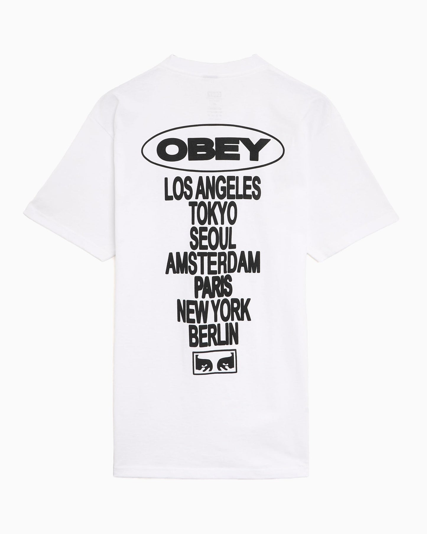 Camiseta con gráfico OBEY Clothing Global Impact para hombre