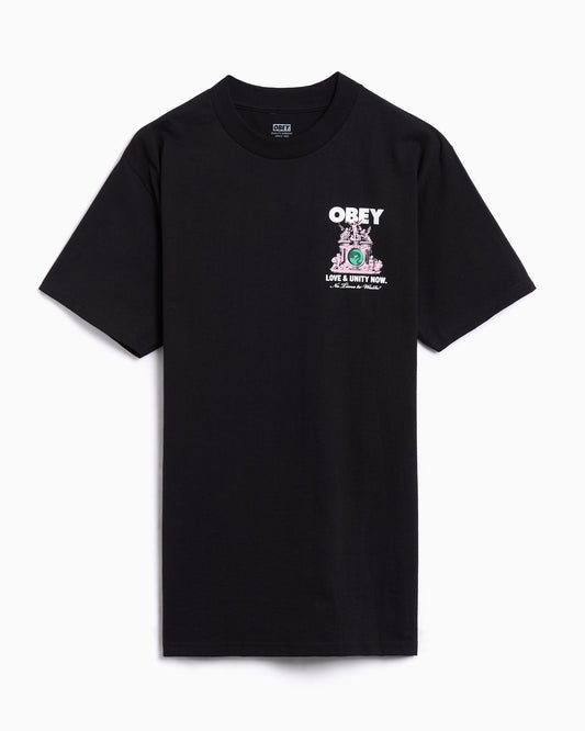 Camiseta Relaxed OBEY Clothing Love & Unity Now para hombre