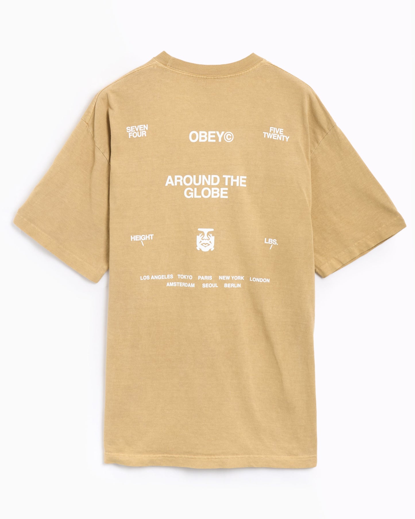 Camiseta OBEY Clothing Obey Around The Globe Men's T-Shirt para hombre