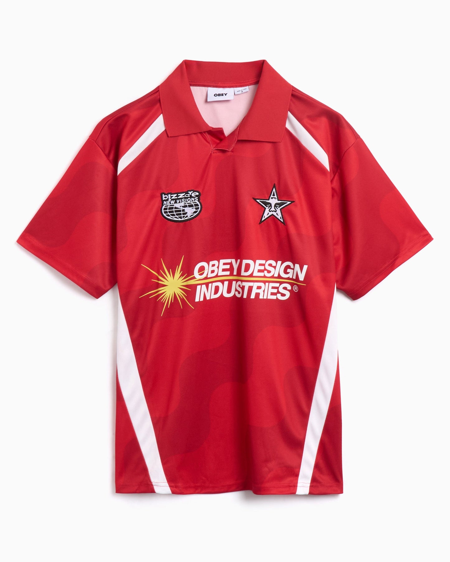 Camiseta Relaxed OBEY Clothing Obey Men's Soccer Jersey para hombre