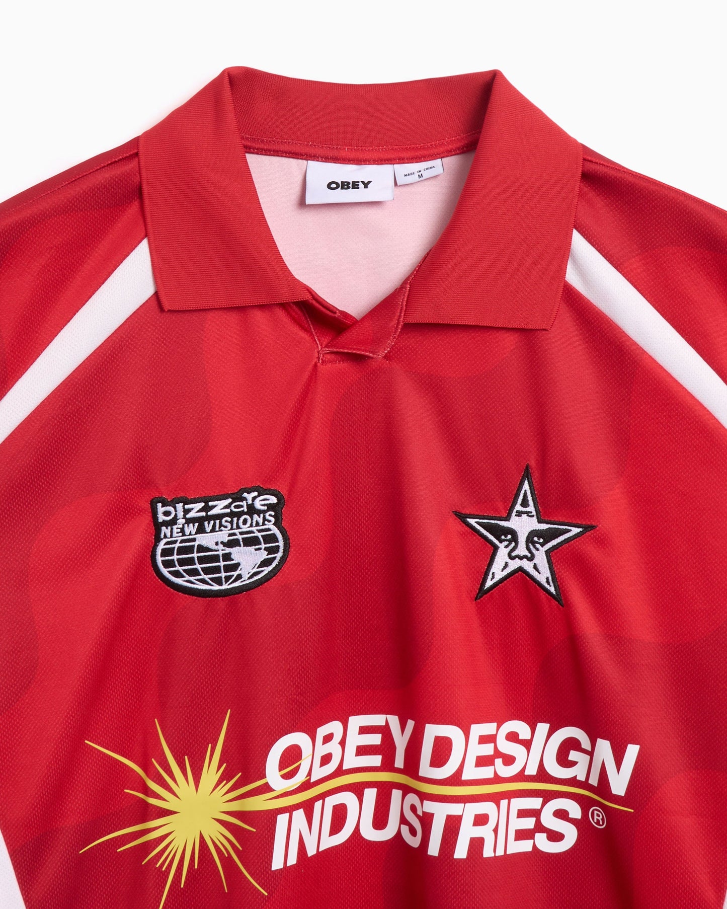 Camiseta Relaxed OBEY Clothing Obey Men's Soccer Jersey para hombre