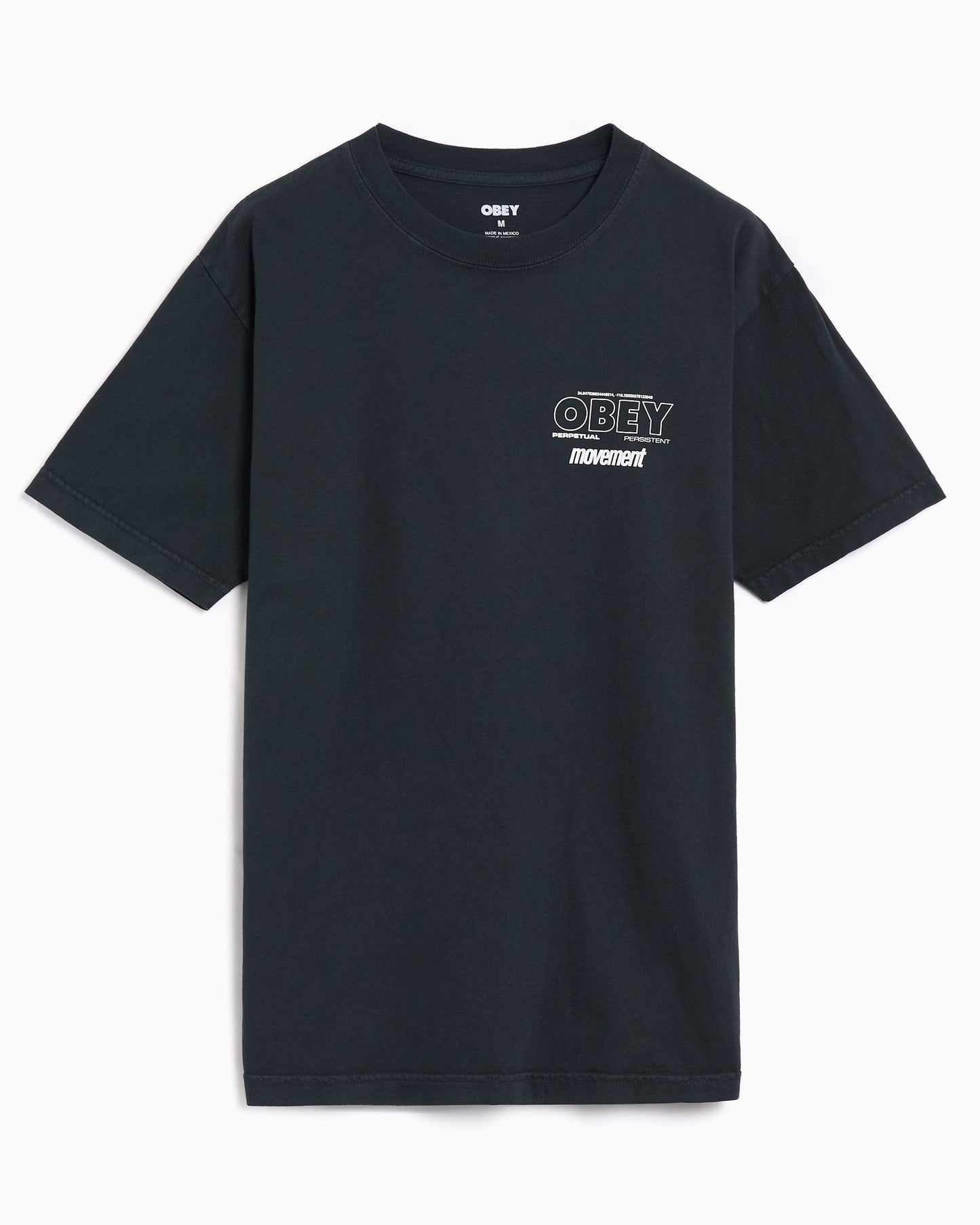 Camiseta con gráfico OBEY Clothing Persistent Movement para hombre