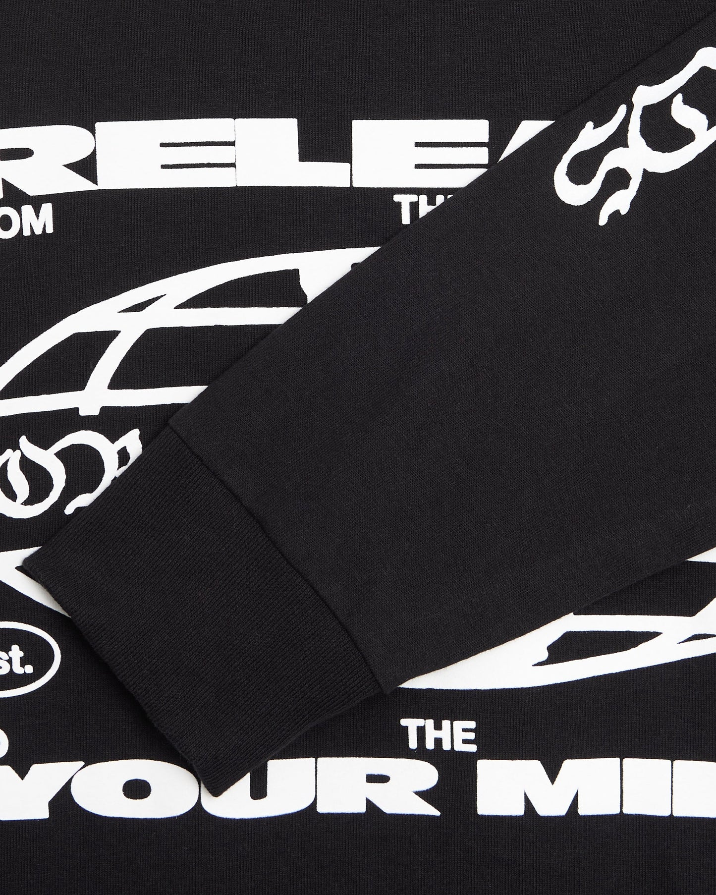 Camiseta con gráfico de manga larga OBEY Clothing Release Your Mind para hombre