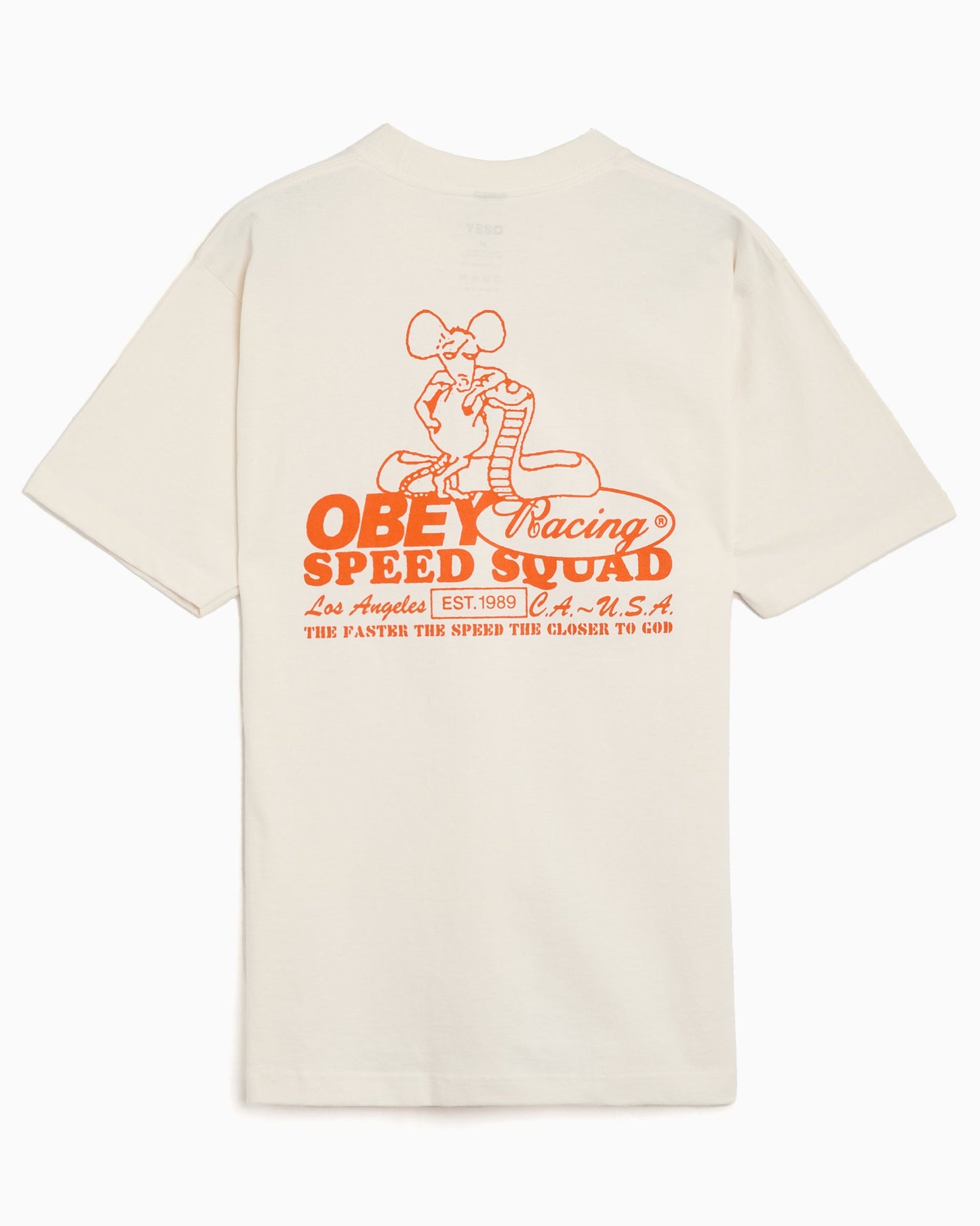 Camiseta con gráfico OBEY Clothing Speed Squad para hombre