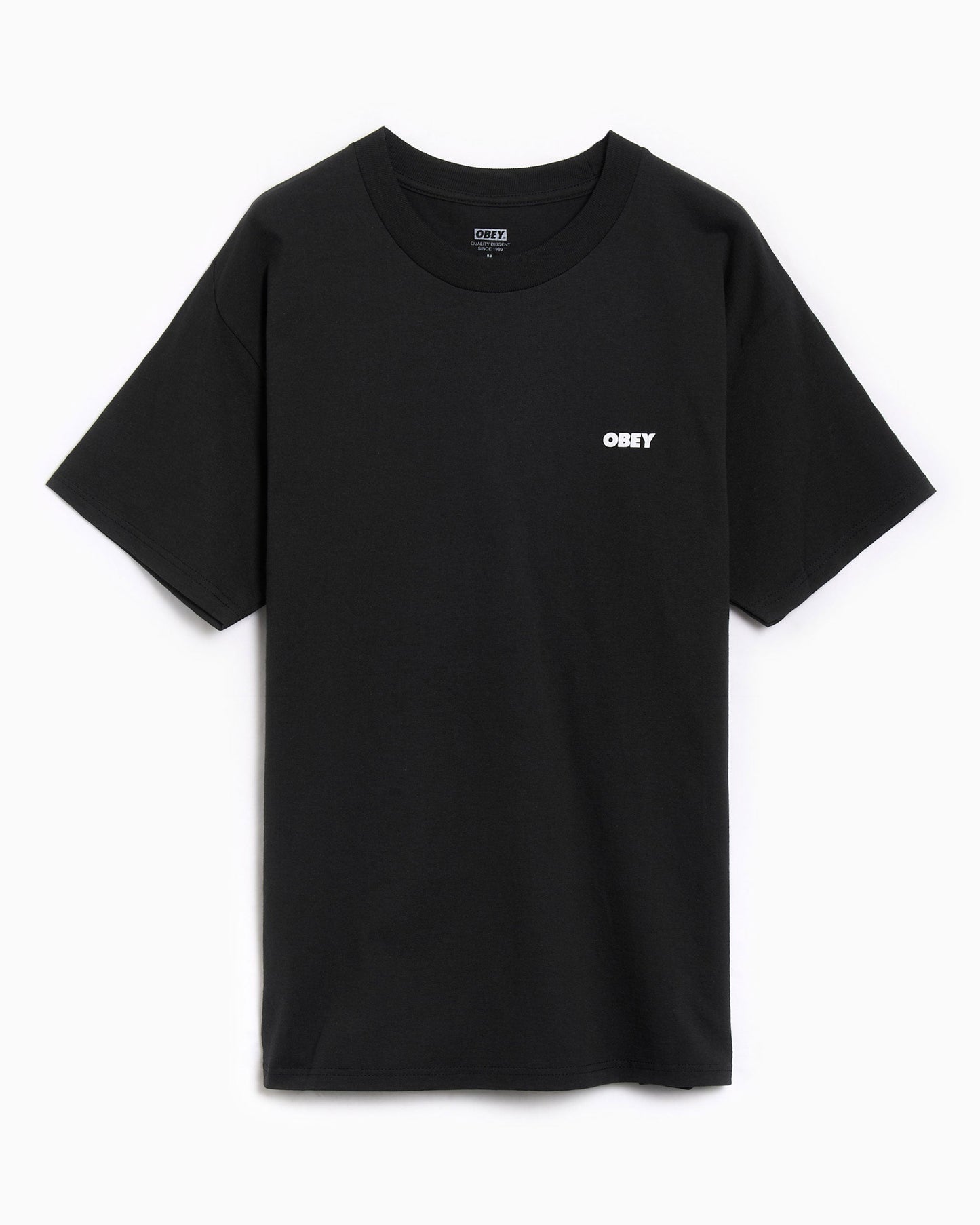 Camiseta con gráfico OBEY Clothing World in Flames para hombre