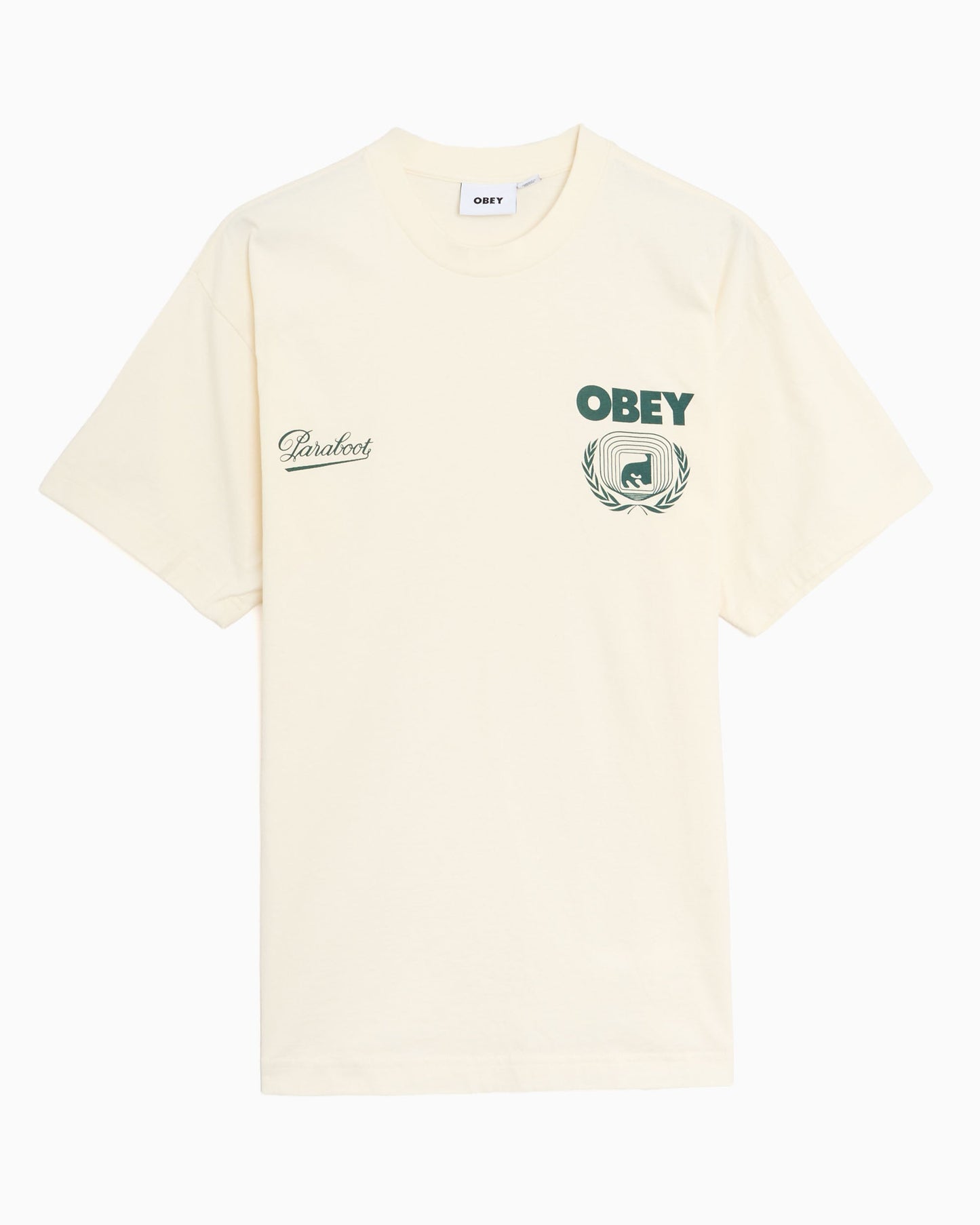 Camiseta con logo OBEY Clothing x Paraboot Kranks para hombre