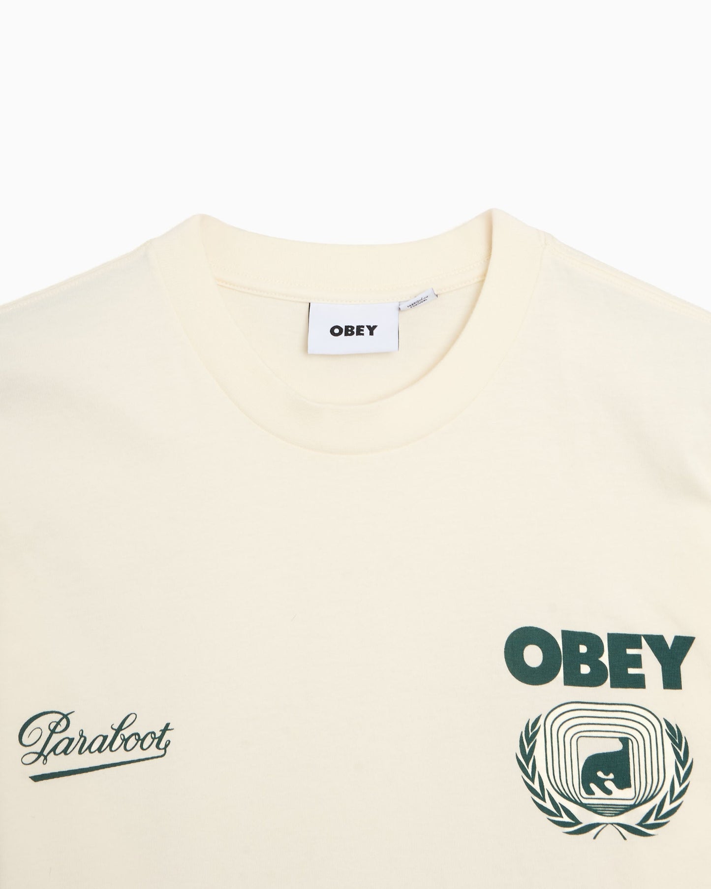 Camiseta con logo OBEY Clothing x Paraboot Kranks para hombre