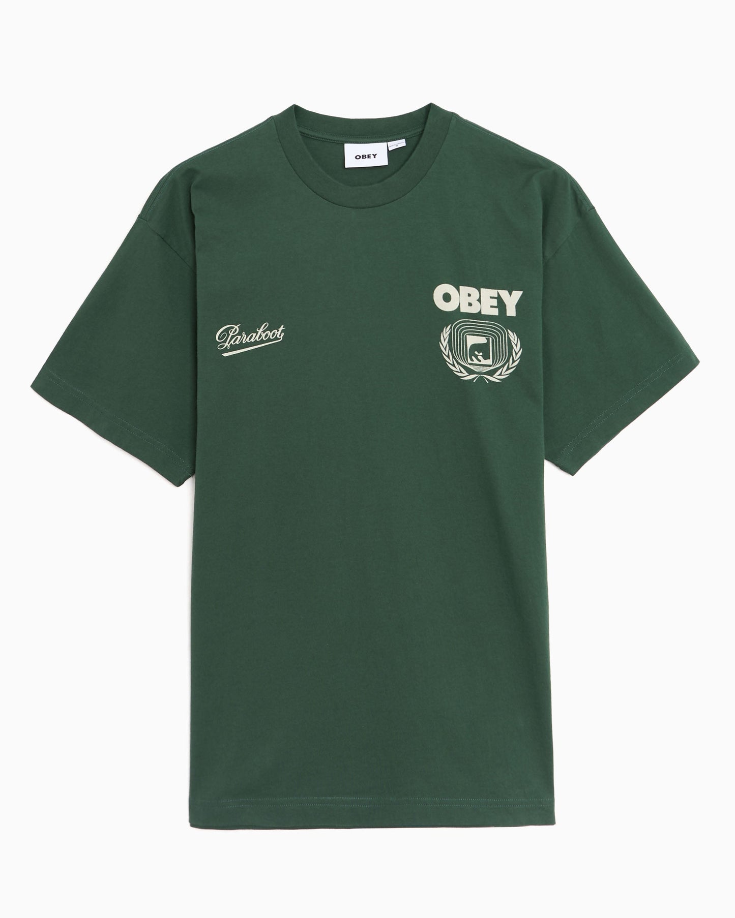 Camiseta con logo OBEY Clothing x Paraboot Kranks para hombre