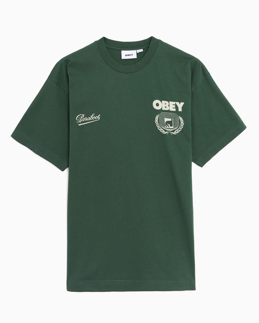 Camiseta con logo OBEY Clothing x Paraboot Kranks para hombre