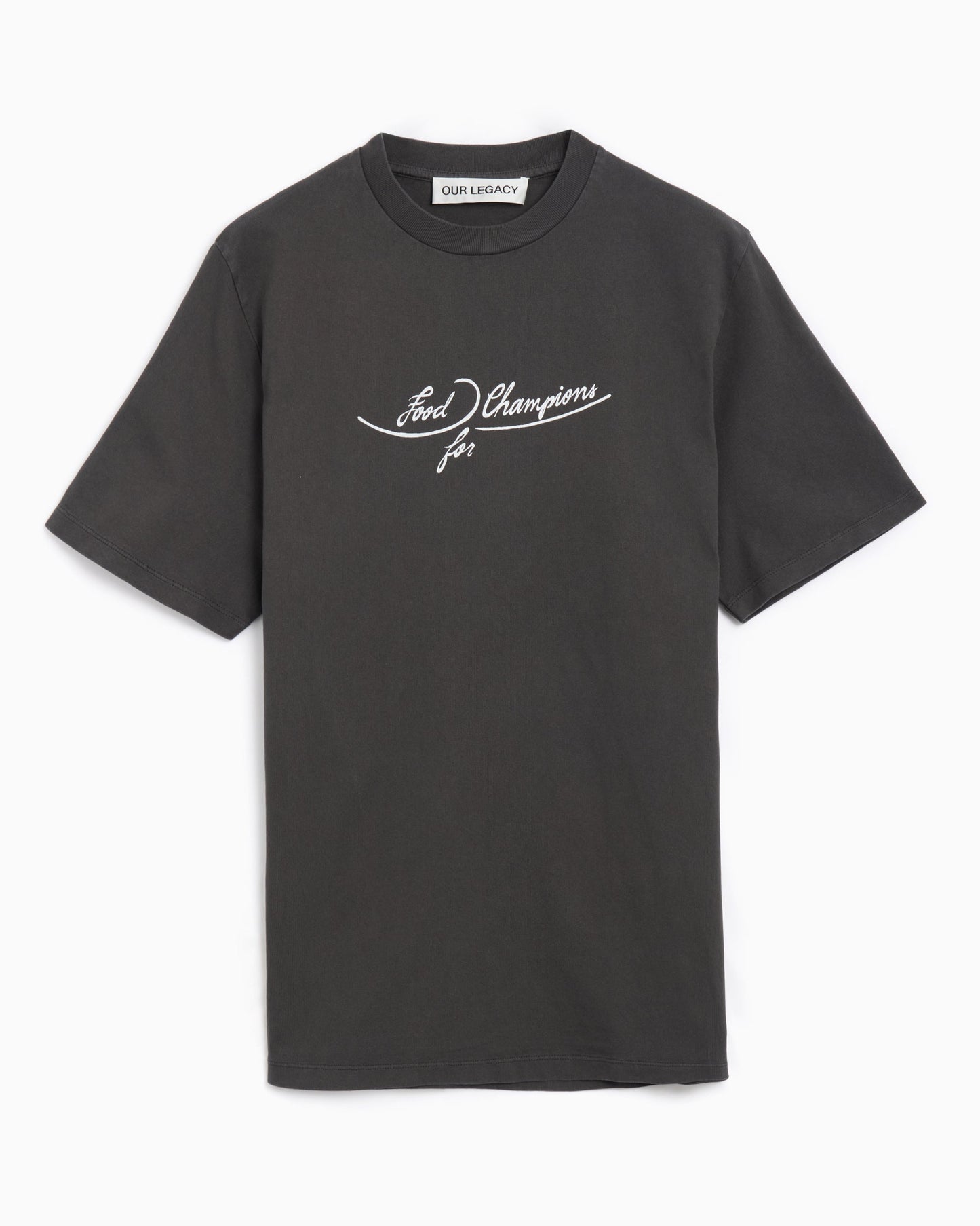 Camiseta Boxy Our Legacy Food Champions For Men's Box T-Shirt para hombre
