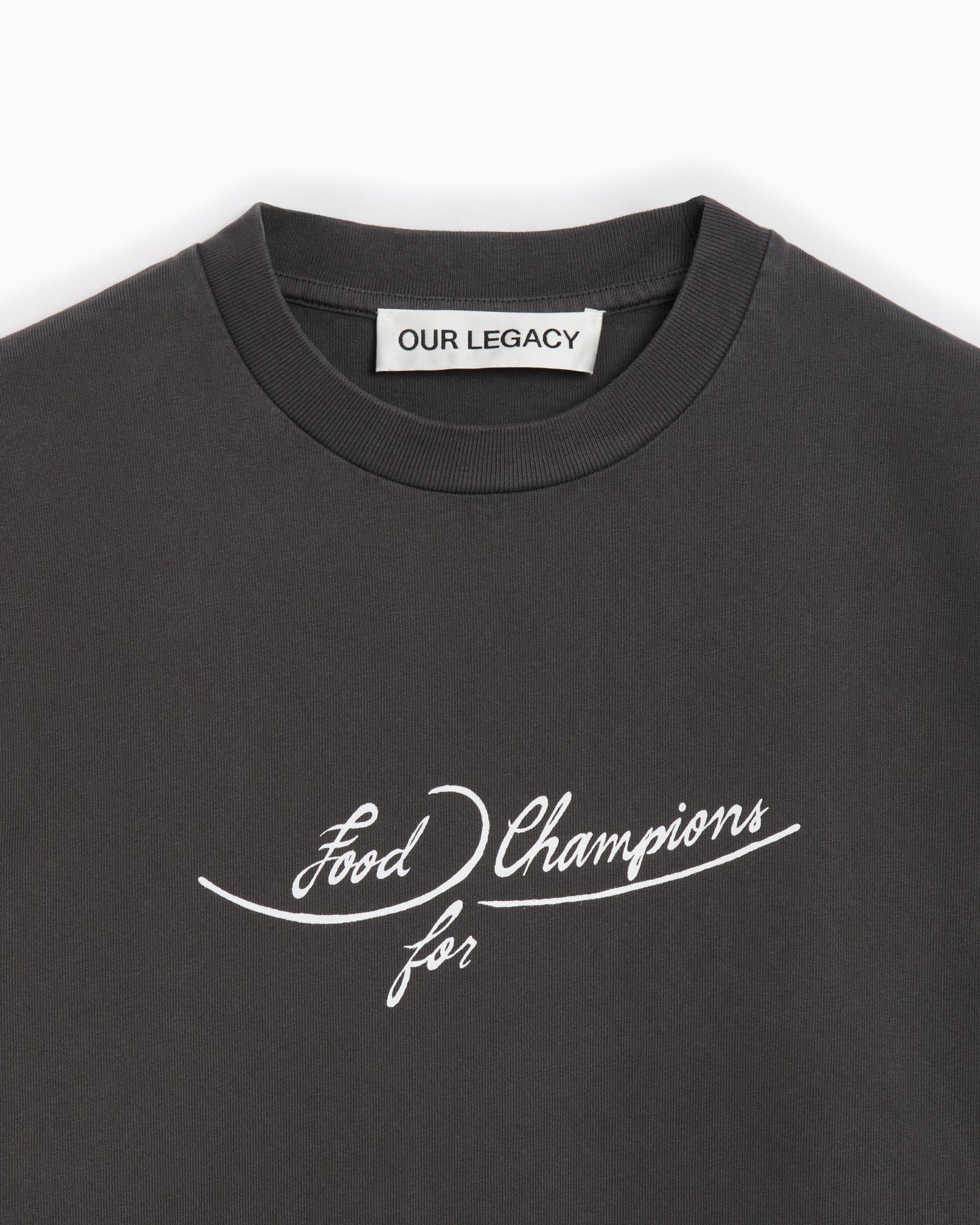 Camiseta Boxy Our Legacy Food Champions For Men's Box T-Shirt para hombre