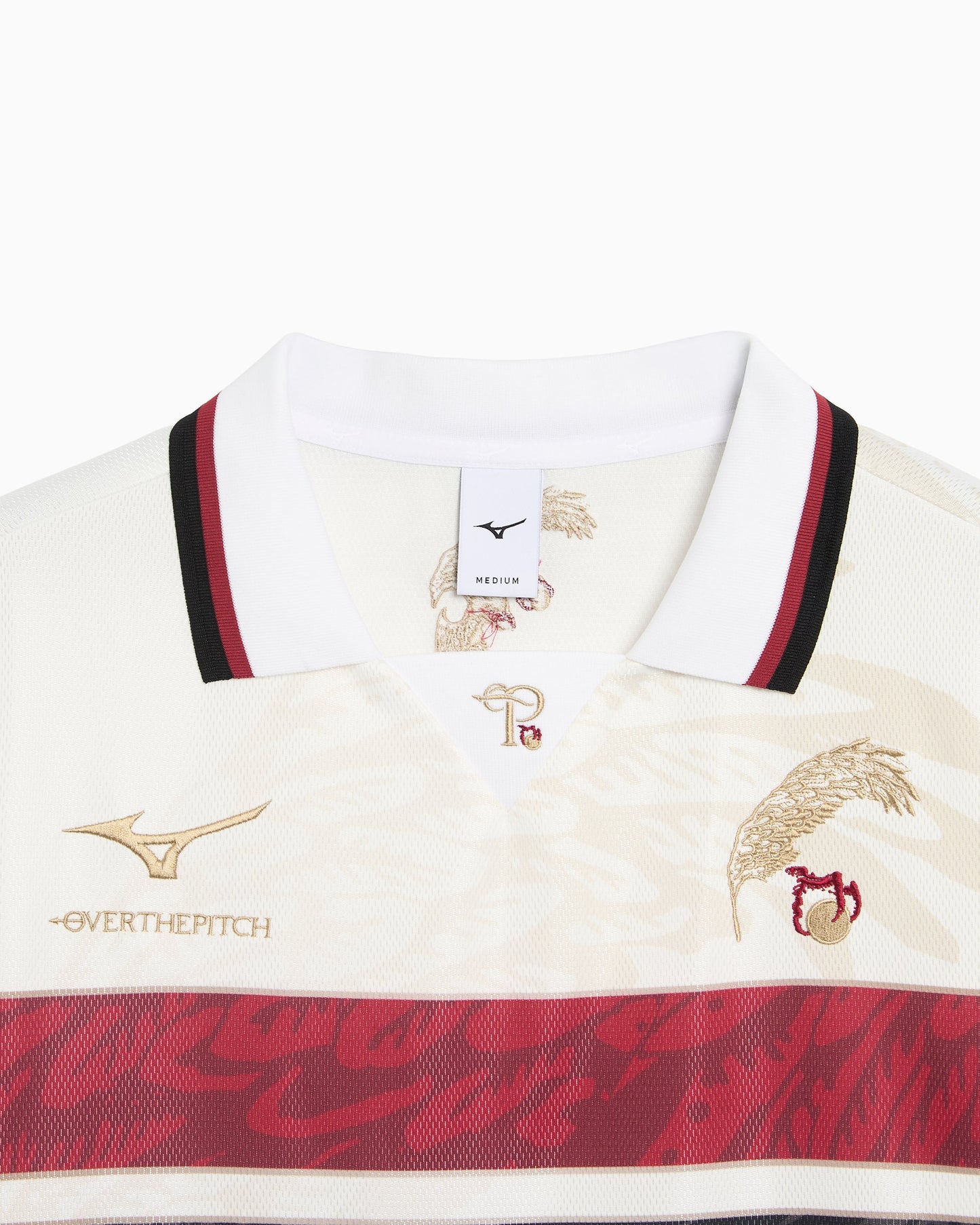 Jersey T-Shirt con logo OVER THE PITCH x Mizuno Football para hombre