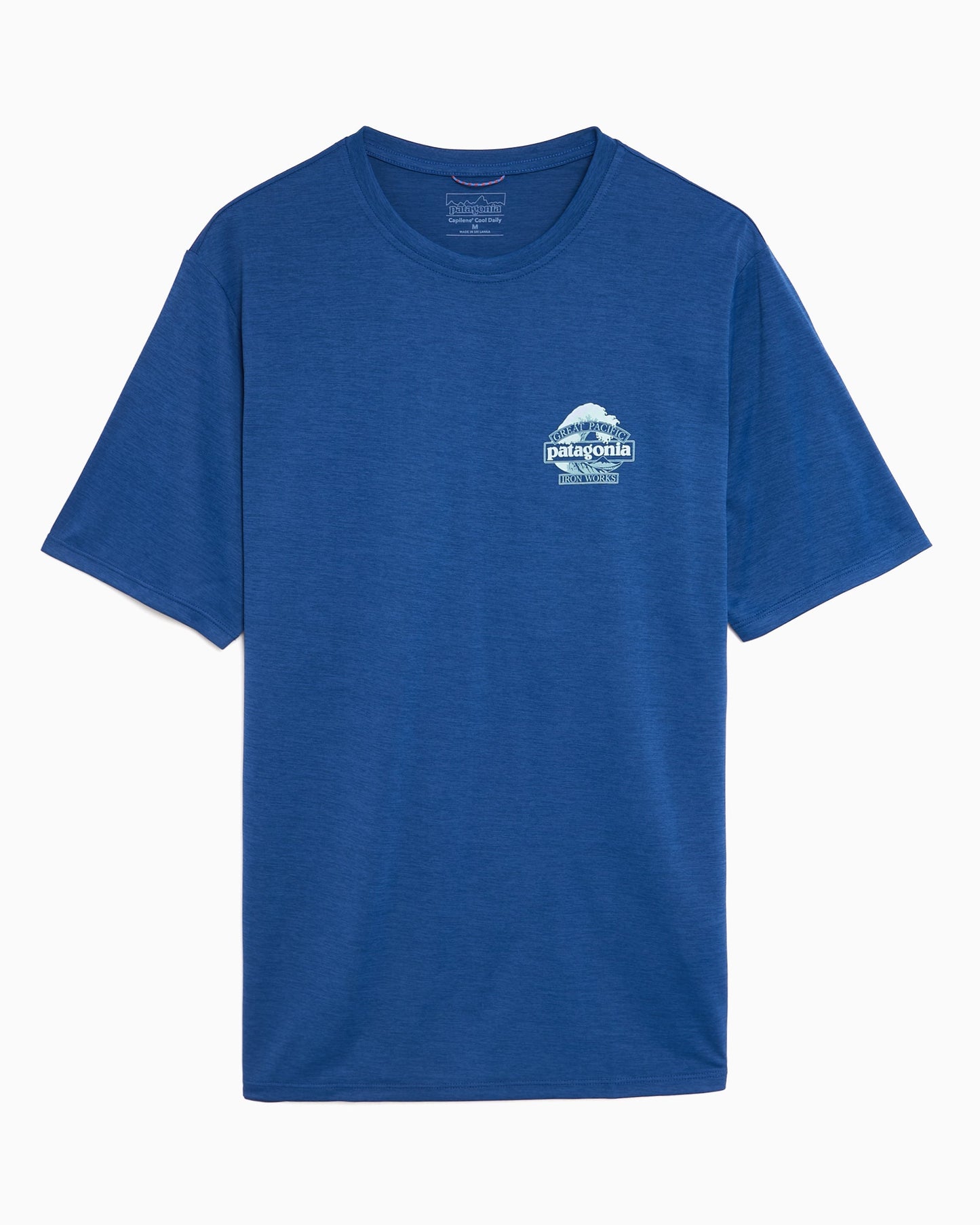 Camiseta con gráfico Patagonia Capilene Cool Daily "Great Waves" para hombre