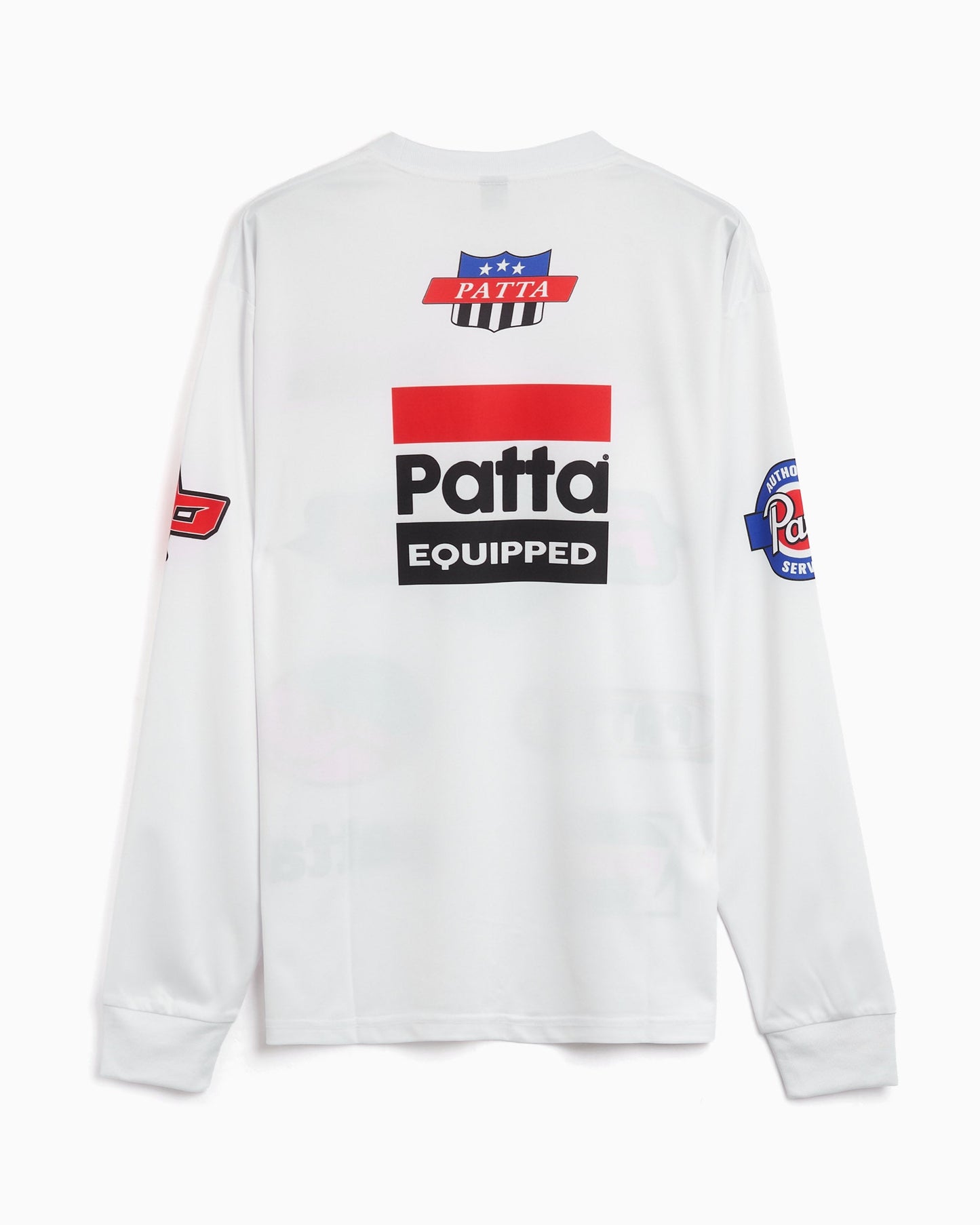 Camiseta con gráfico de manga larga Patta Sponsor Jersey para hombre