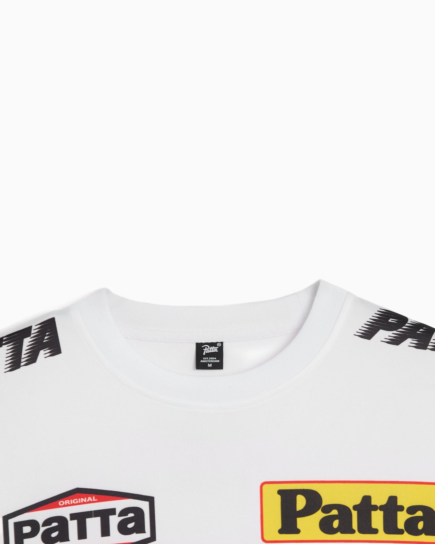 Camiseta con gráfico de manga larga Patta Sponsor Jersey para hombre
